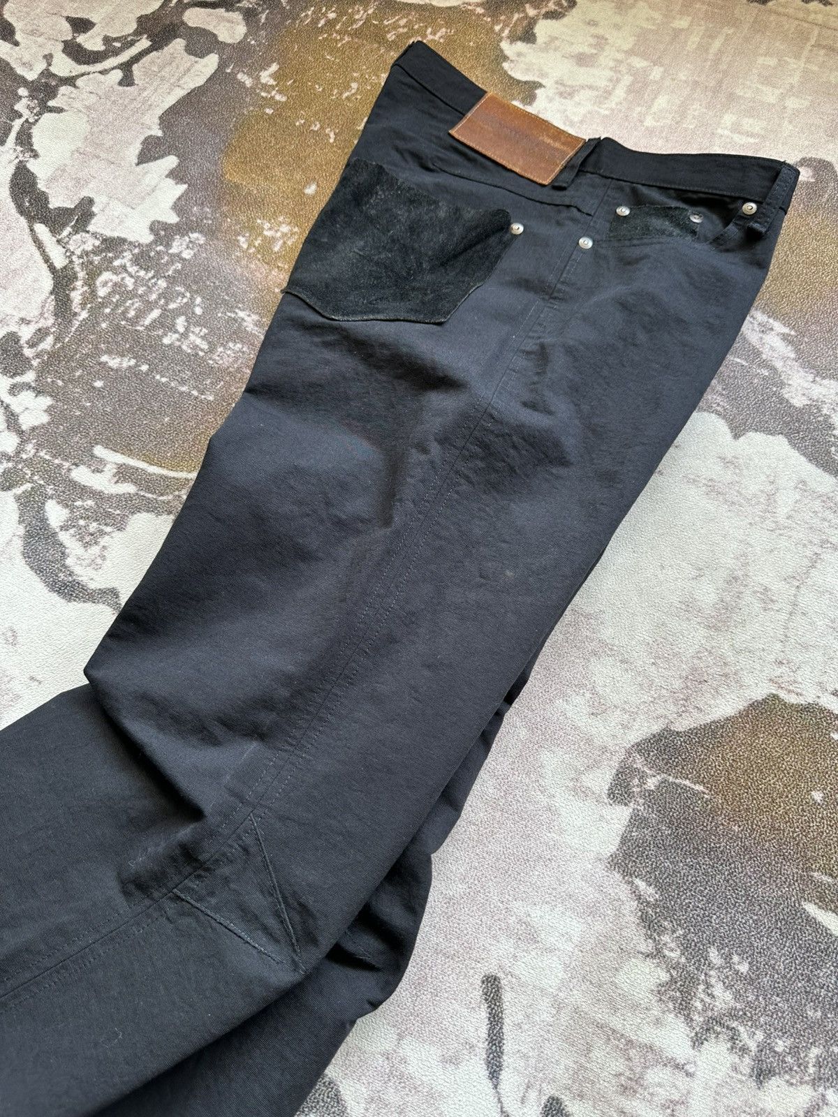 Japanese Brand Early 00’s Bark Tannage Japan canvas craftsmanship pants Size US 30 / EU 46 - 6 Thumbnail