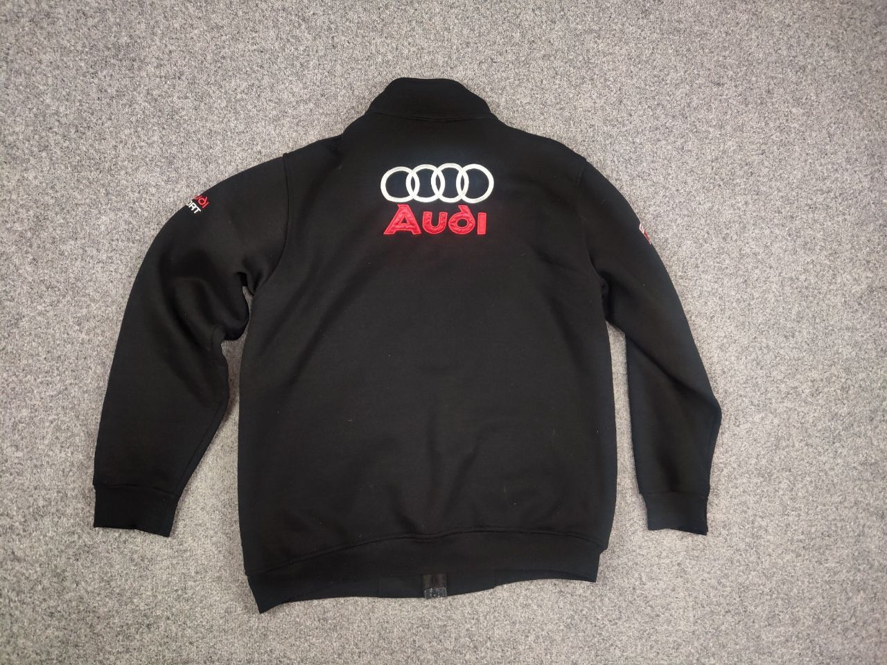 Audi Vintage Audi F1 Sports Logo Racing Full Zip Sweatshirt Y2K Size US L / EU 52-54 / 3 - 11 Thumbnail