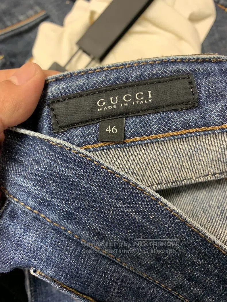 Gucci Gucci Printed washed jeans Size US 30 / EU 46 - 4 Thumbnail