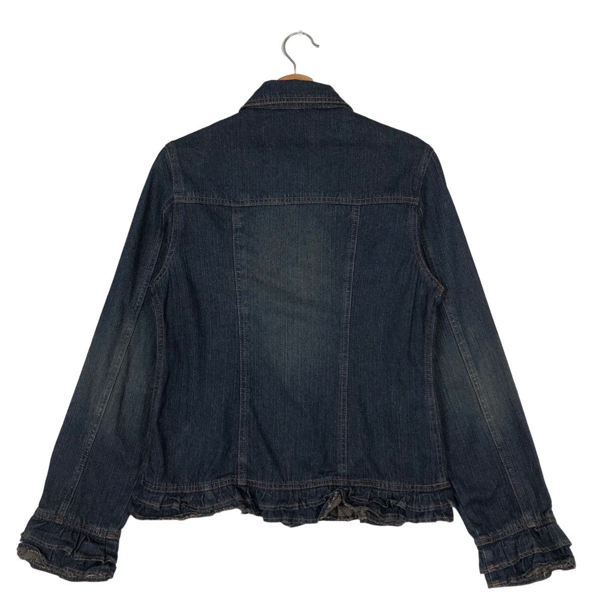 Japanese Brand 🔥Vintage Denim Jacket Biker Racer Rosa Cheri Japan Size US M / EU 48-50 / 2 - 7 Thumbnail