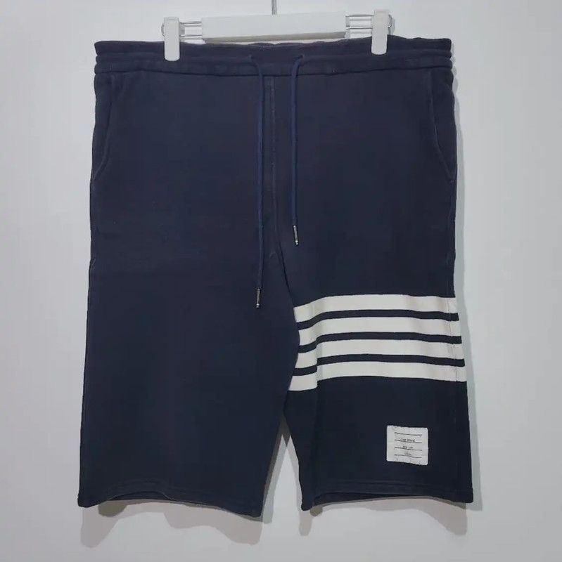 Thom Browne Thom Browne Women's Navy Cotton Shorts 0089 Size 36" / US 14 / IT 50 - 1 Thumbnail