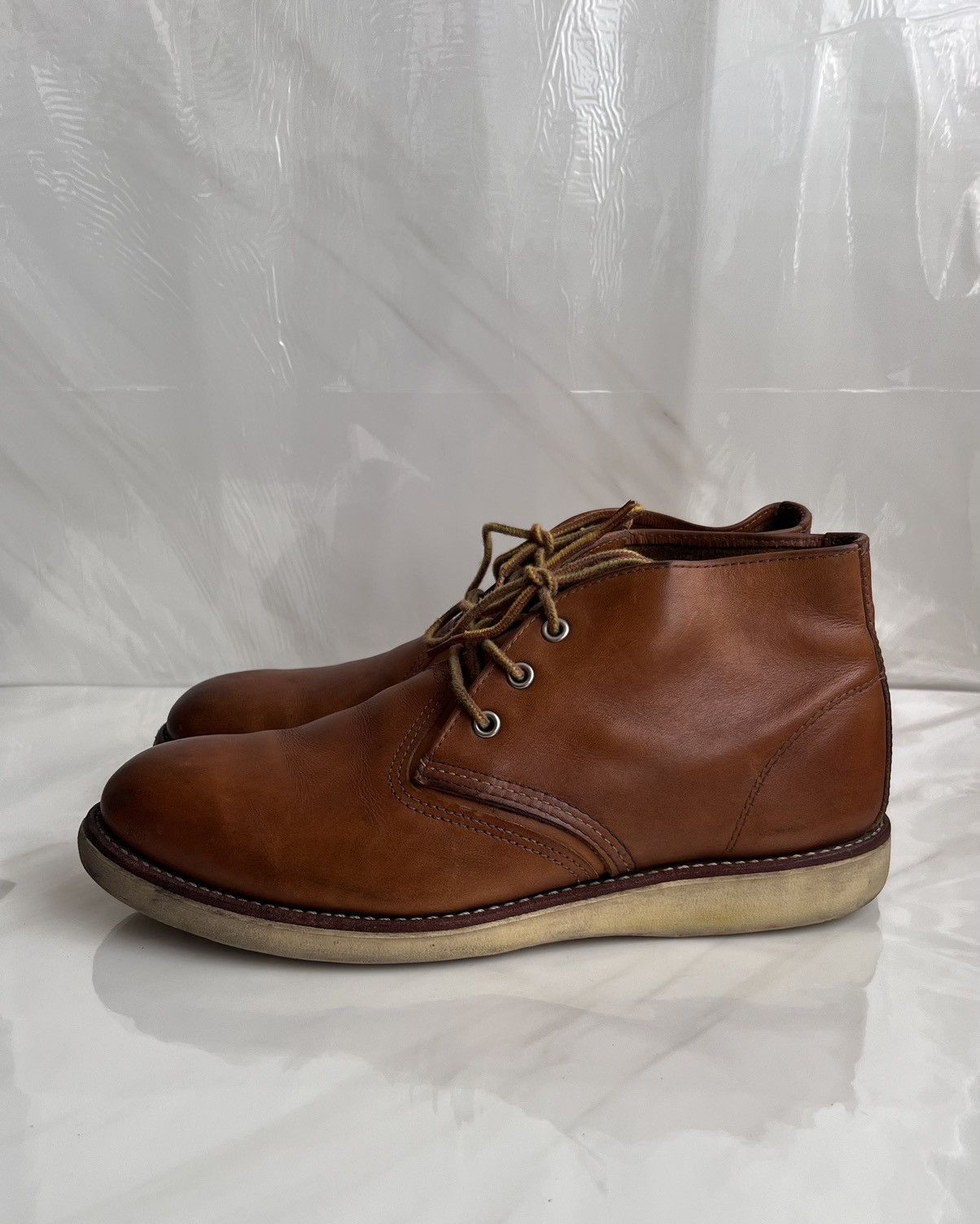 Red Wing Red wing #3140 Heritage work chukka brown leather boot Sz 10 Size US 10 / EU 43 - 5 Thumbnail