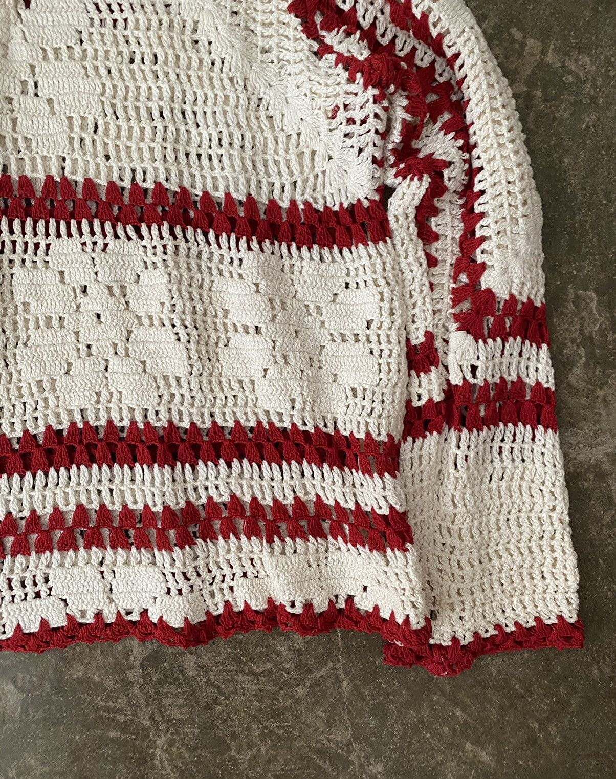 Bode Bode Mockneck Crochet Pullover Kapital Our Legacy Sacai Size US L / EU 52-54 / 3 - 3 Thumbnail