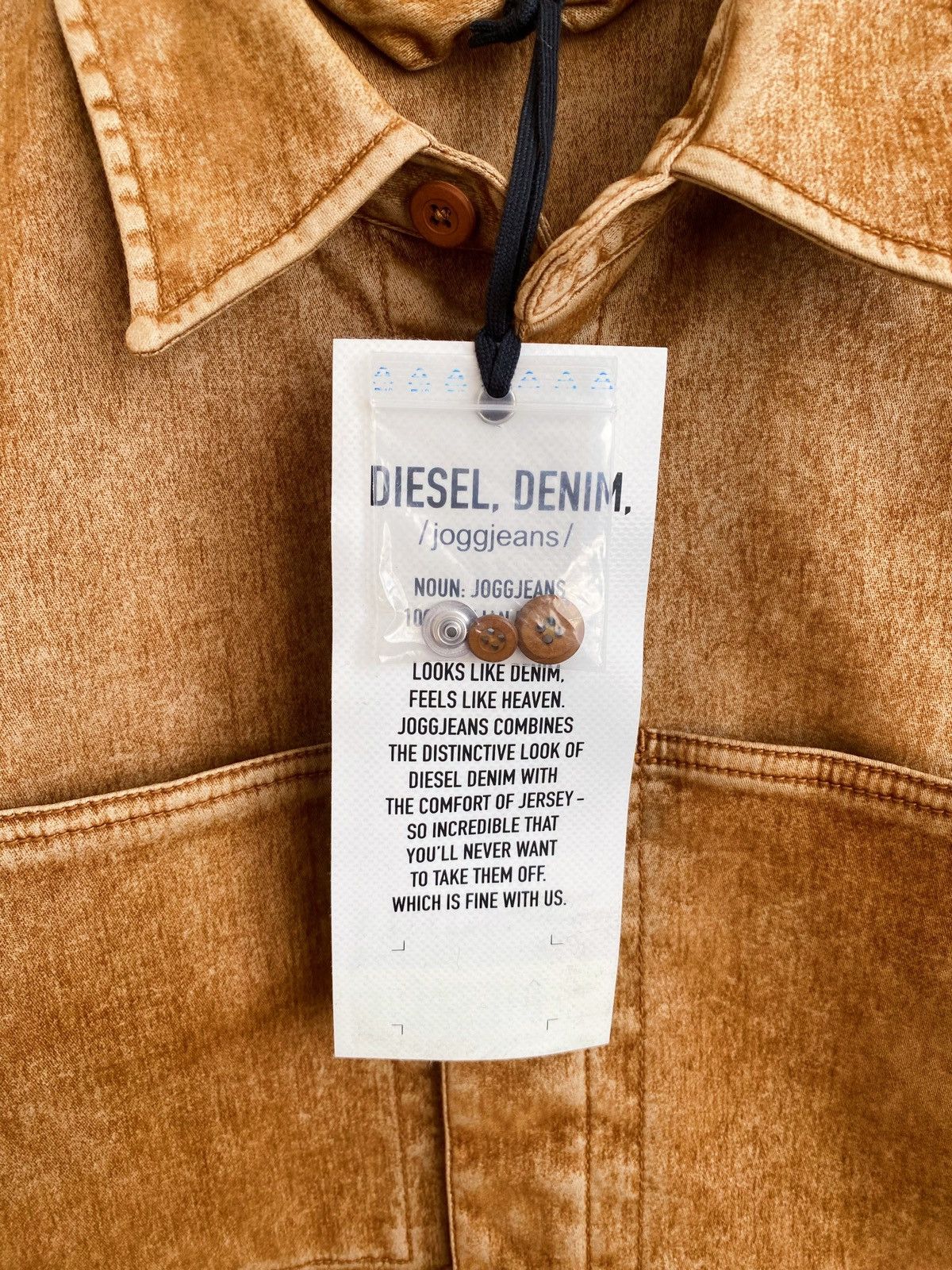 Diesel NWT Diesel denim jacket/coat Size US S / EU 44-46 / 1 - 6 Thumbnail