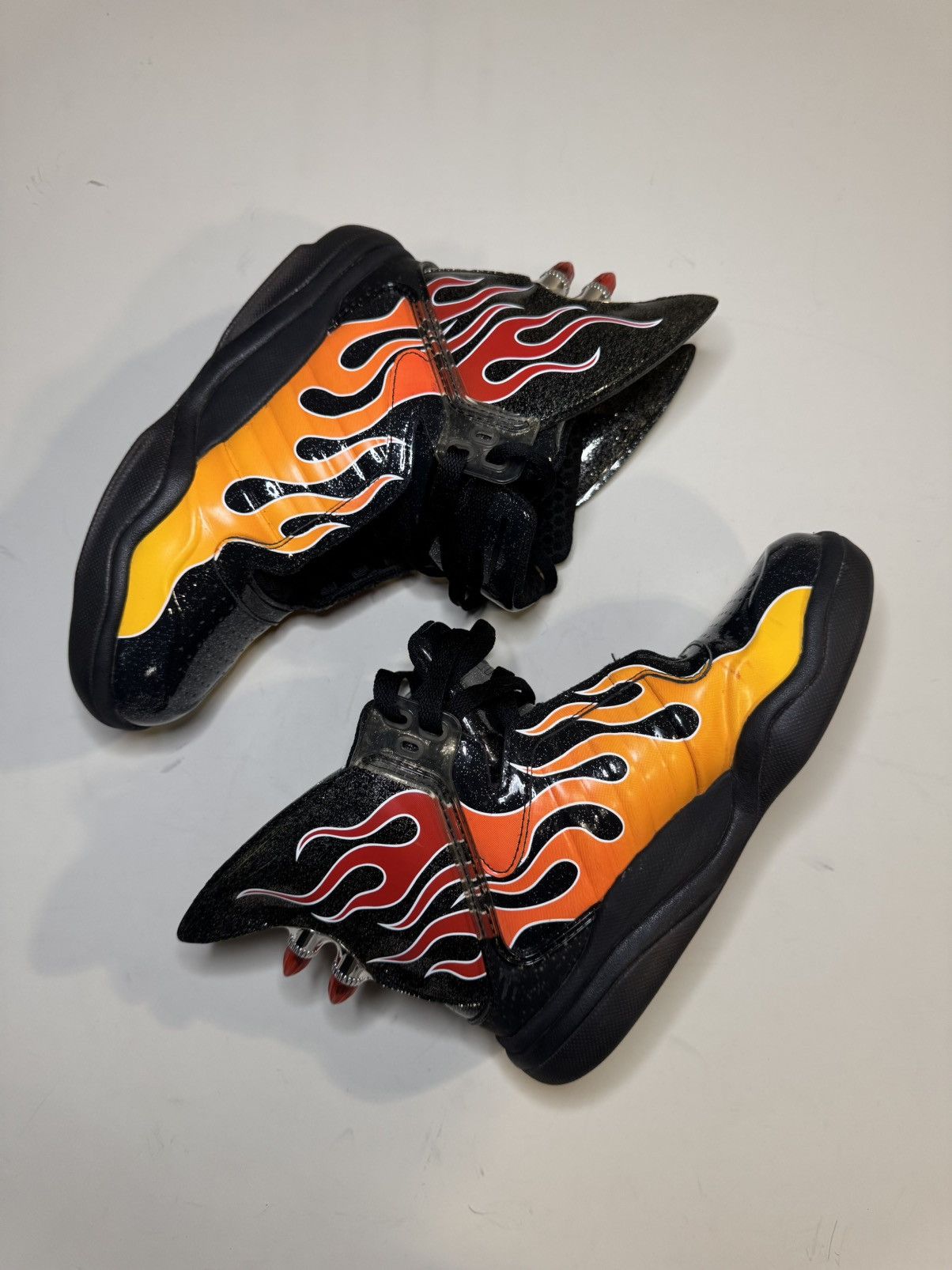 Jeremy Scott Jeremy Scott Flame Light Up Sneaker Size US 7.5 / IT 37.5 - 2 Thumbnail