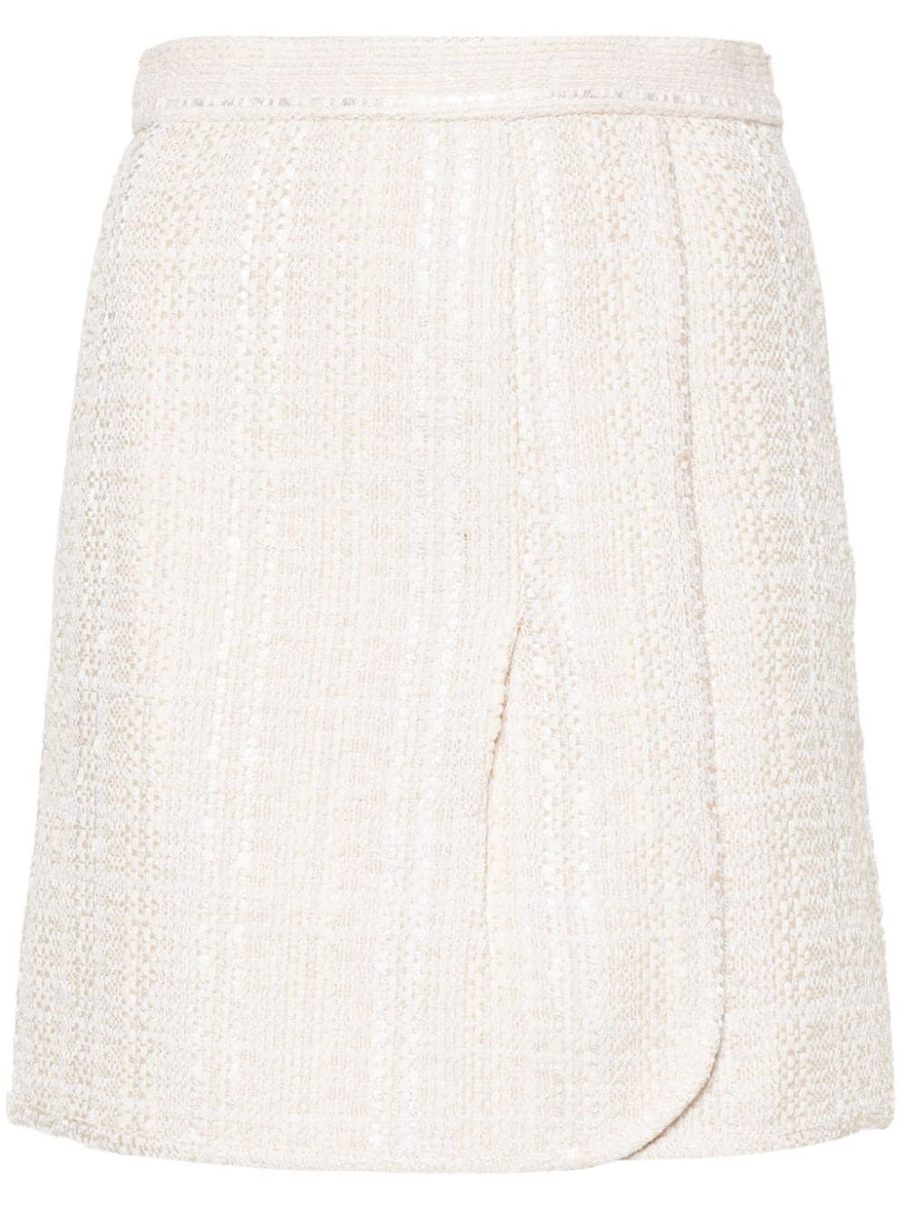 Iro COTTON BLEND WRAPPED SKIRT Size 26" / US 2 / IT 38 - 1 Thumbnail