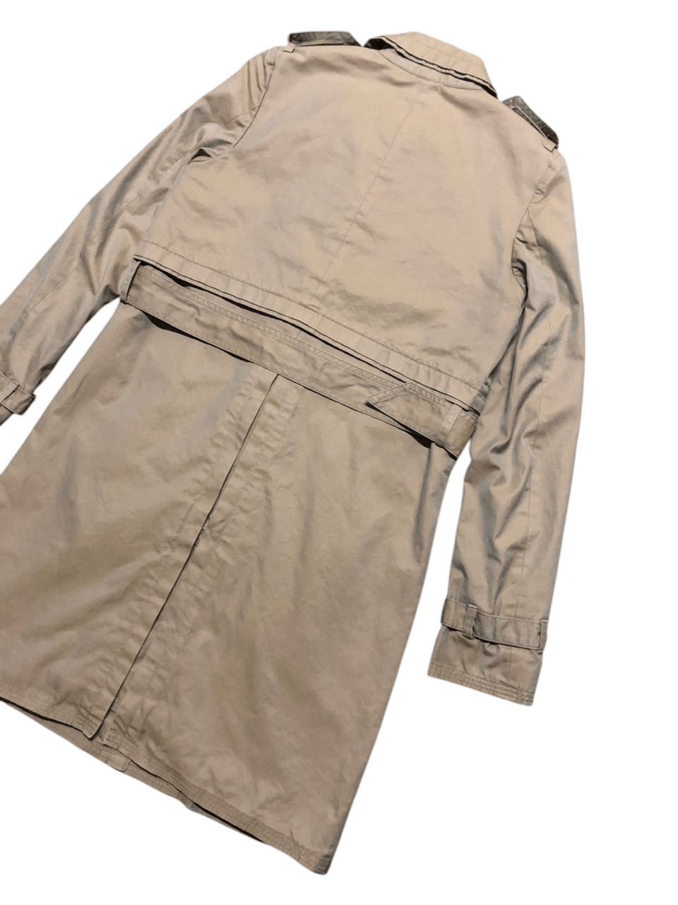 Maison MIHARA YASUHIRO Miharayasuhiro Double Collered Belted Glossy Coat SAMPLE Size S / US 4 / IT 40 - 7 Thumbnail
