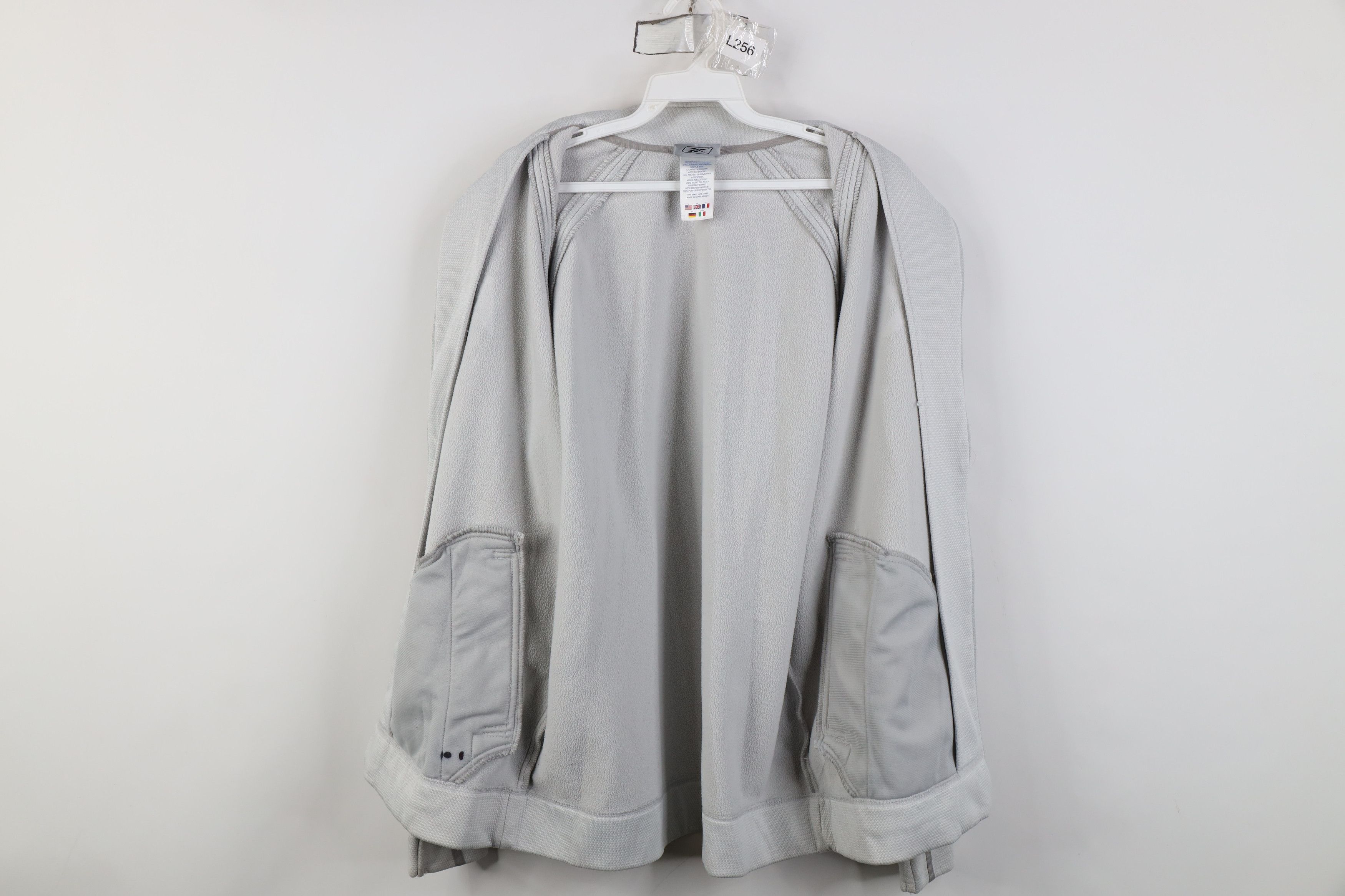 Reebok Vintage Reebok Heavyweight Full Zip Track Jacket Gray Size US M / EU 48-50 / 2 - 11 Thumbnail