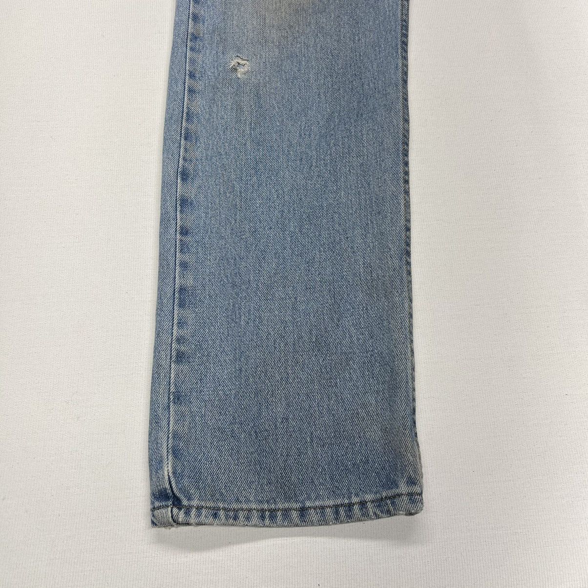 Levi's × Vintage Levis 505 Jeans Blue Straight Regular Fit Faded Denim Y2K Size US 34 / EU 50 - 3 Thumbnail
