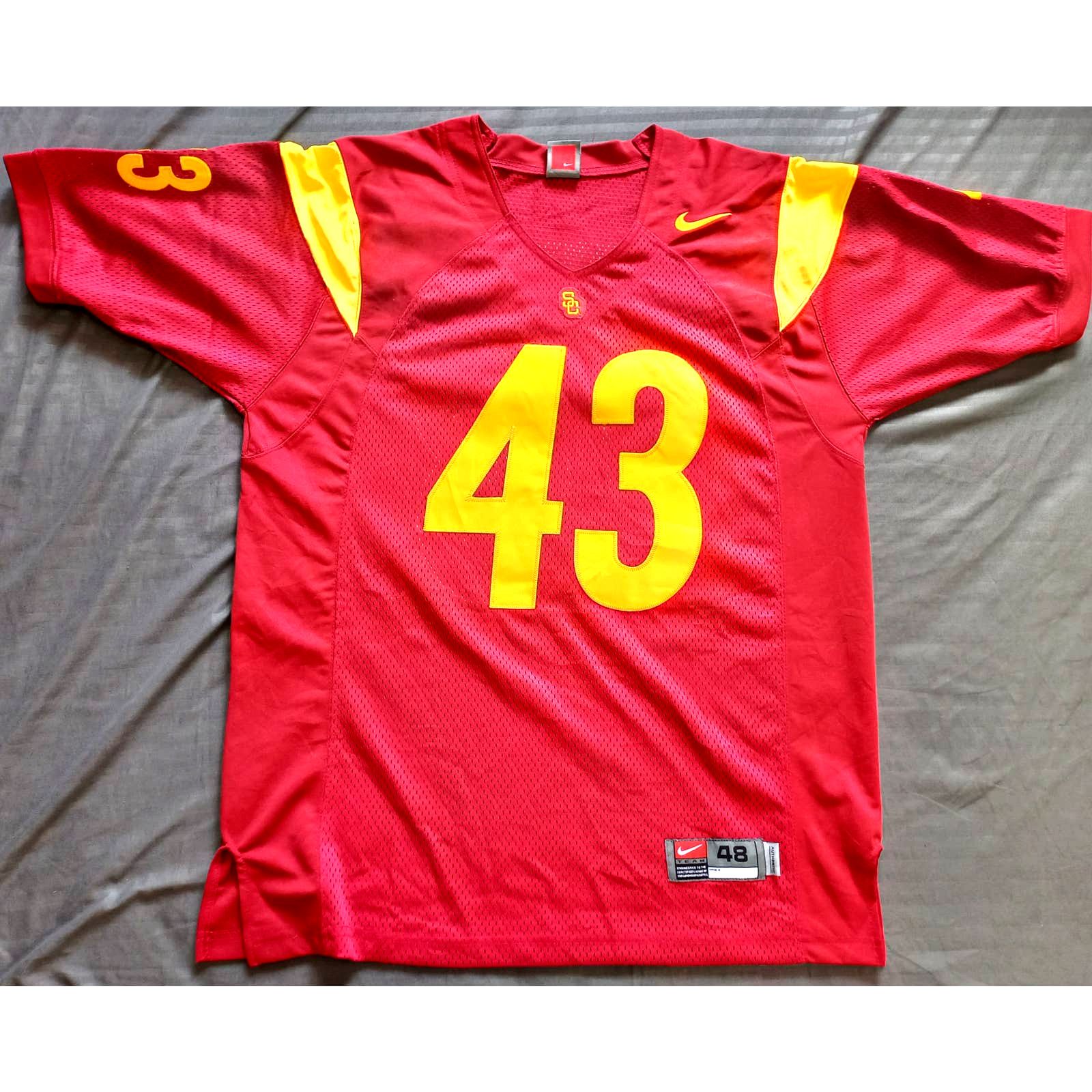 Troy Polamalu USC Trojans #43 Football Jersey - Red