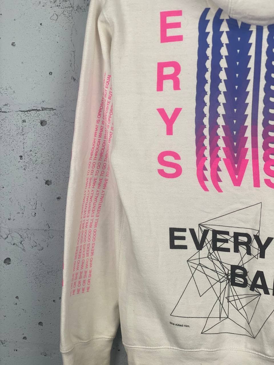 Jaden Smith SYRE Jaden Smith Msftsrep White Hoodie Size US S / EU 44-46 / 1 - 10 Thumbnail
