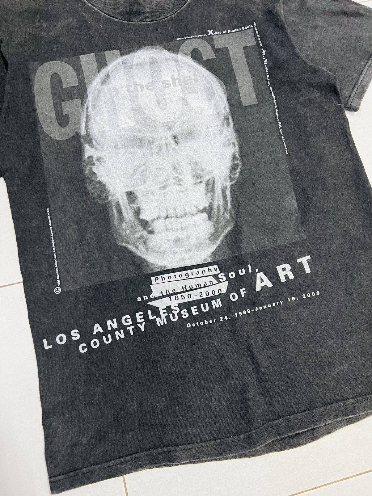 Anime × Hanes × Vintage Vintage Ghost In The Shell x Ray Of Human Skull Tee Size US S / EU 44-46 / 1 - 3 Thumbnail