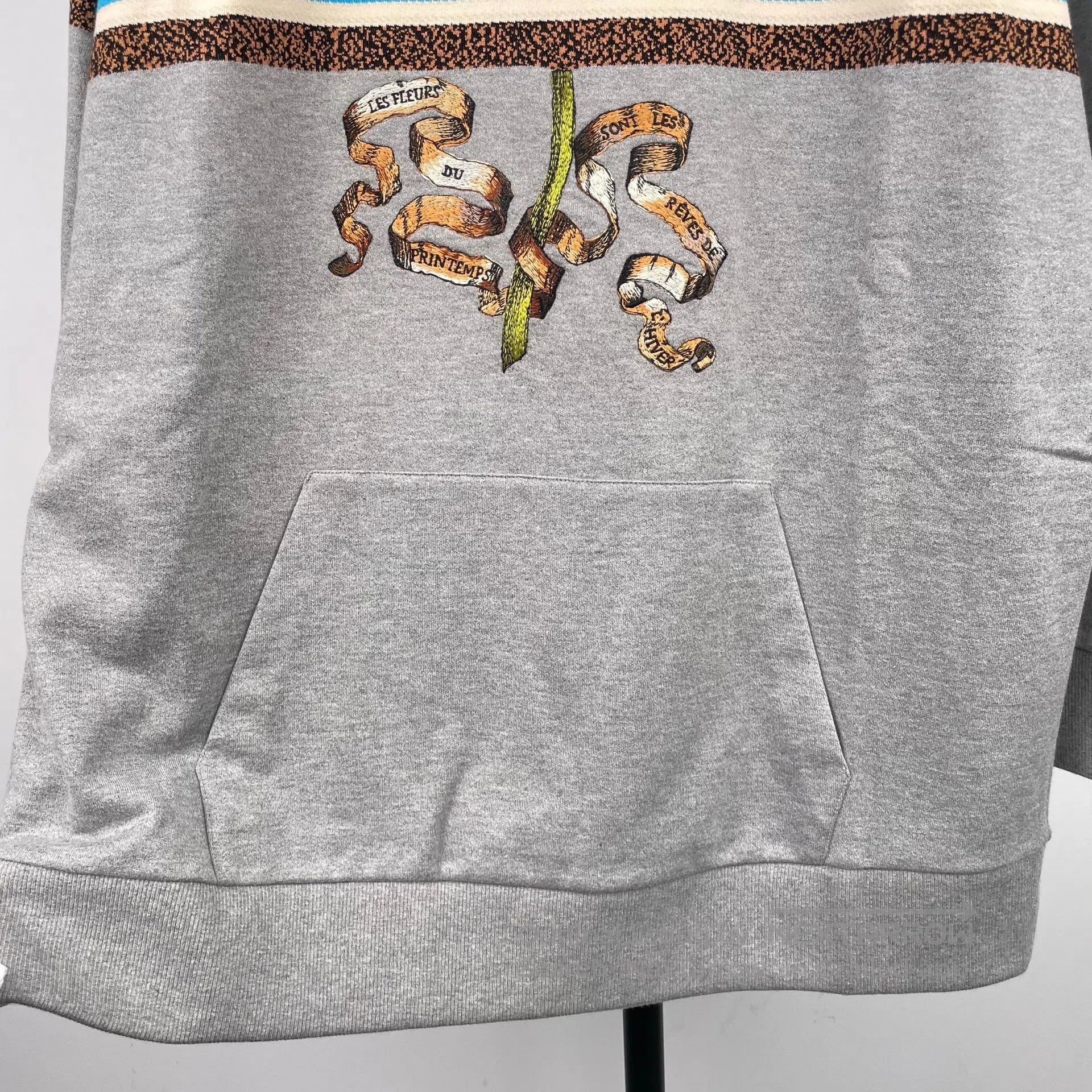 Dior Dior Embroidered floral letter logo hooded sweater dress| Size US M / EU 48-50 / 2 - 5 Thumbnail