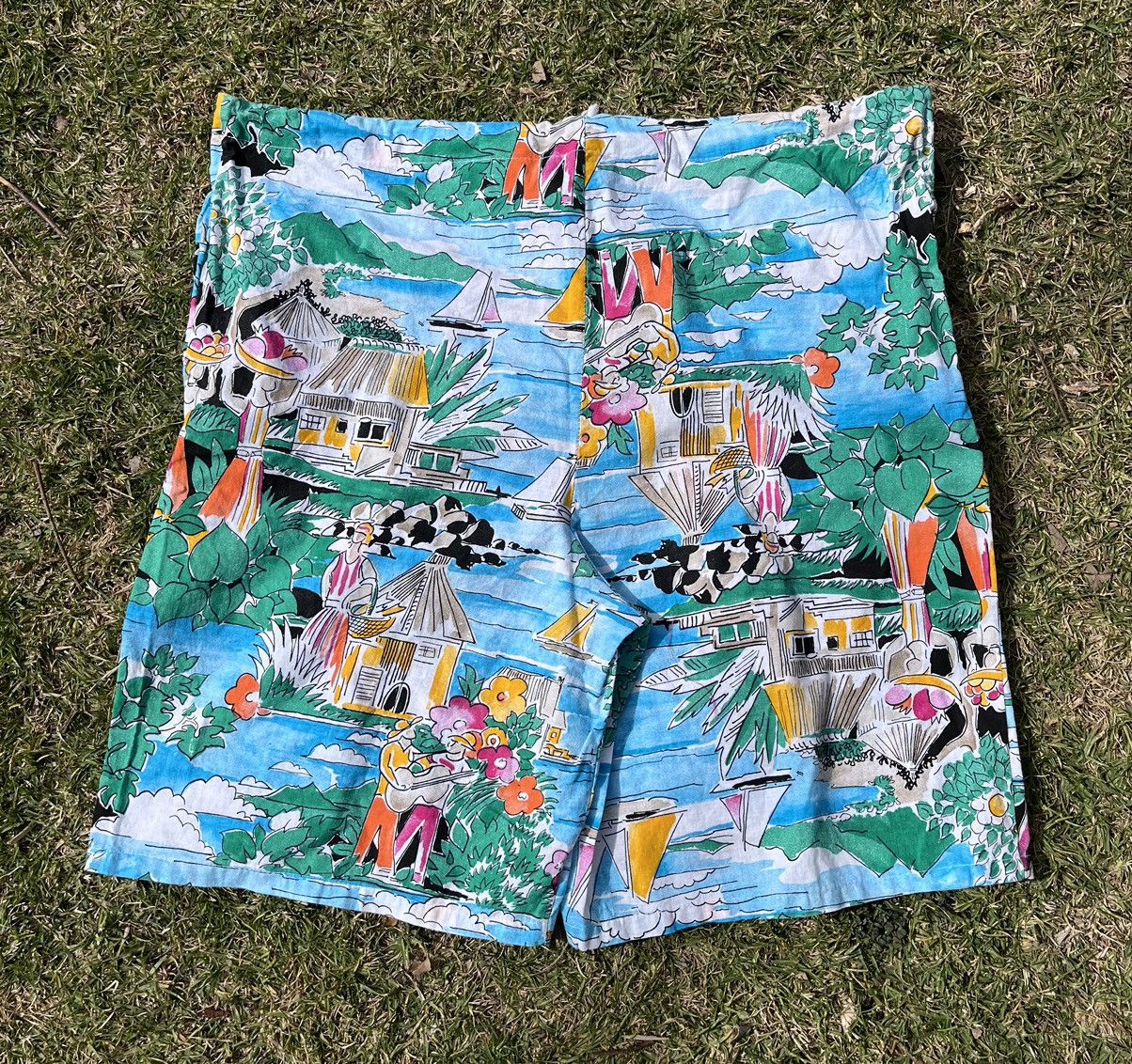 Vintage Vintage 80´s Shorts Size US 33 - 2 Thumbnail