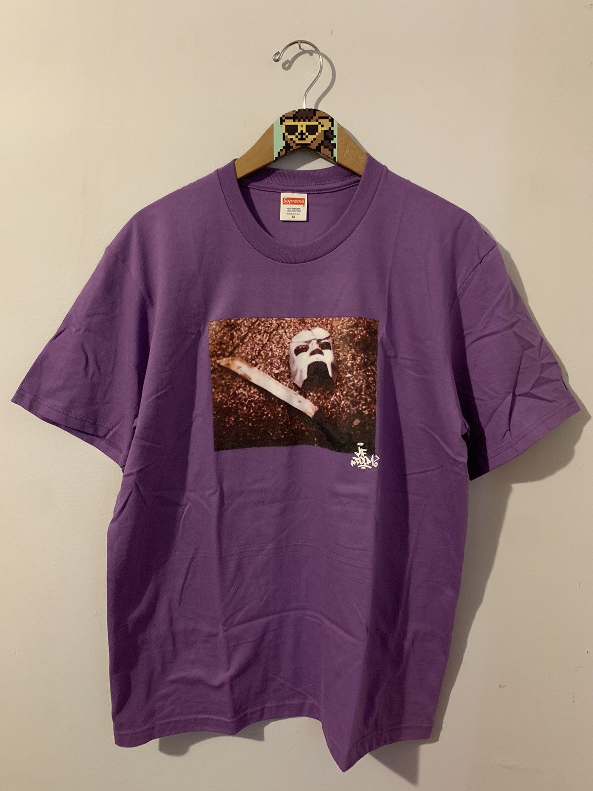 Supreme Mf Doom Tee purple☆-