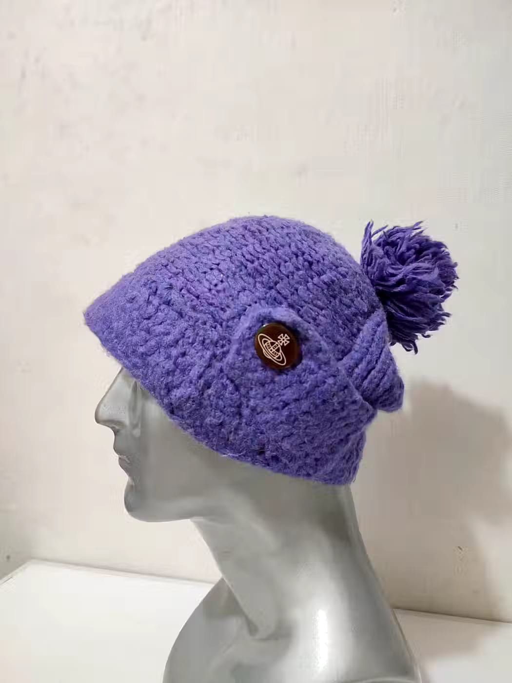 Vivienne Westwood Vivienne Westwood Orb Logo Knitted Hats Size ONE SIZE - 1 Thumbnail