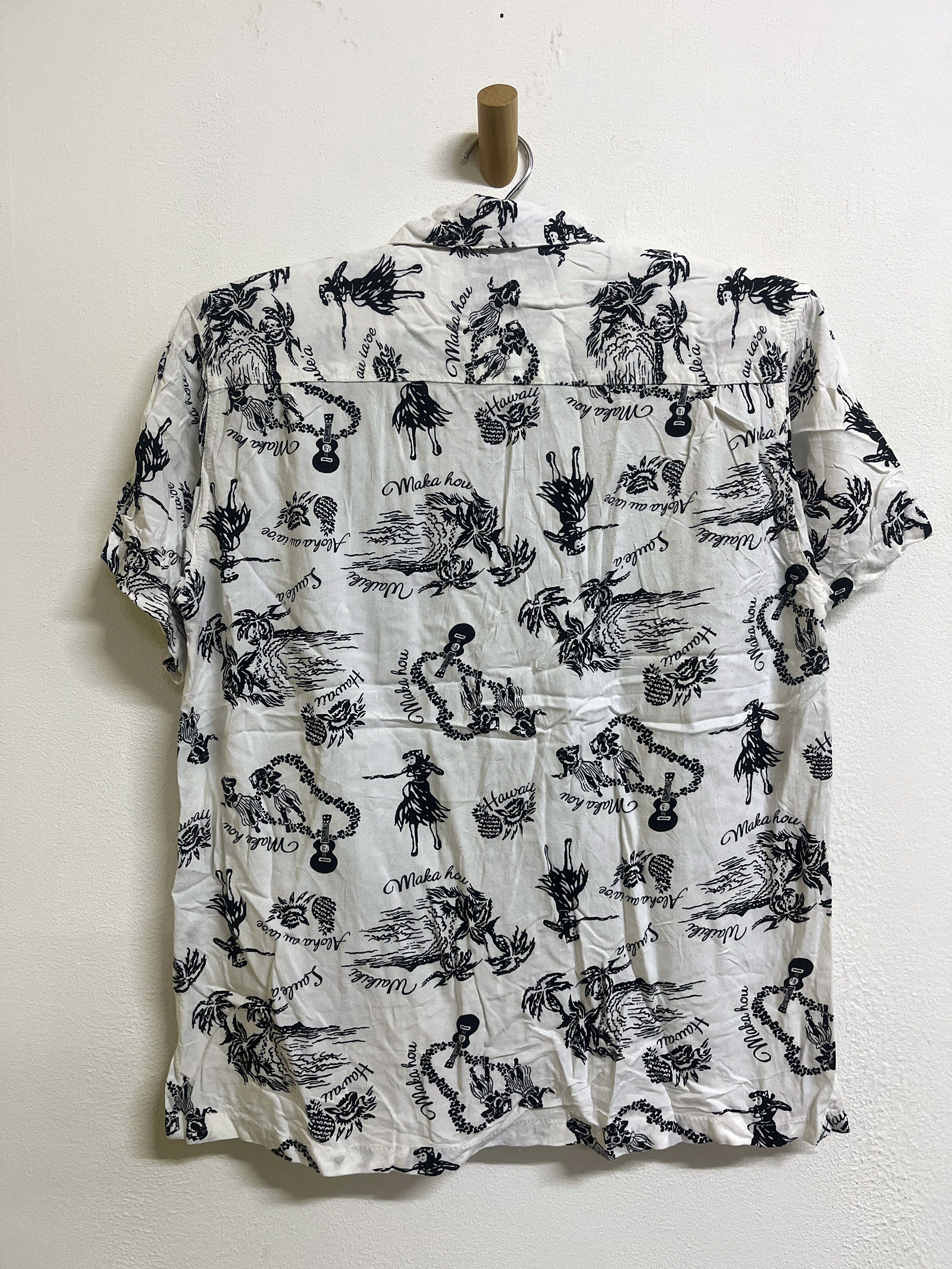 Japanese Brand Roushatte Short Sleeve Hawaii Hawaiian Size US M / EU 48-50 / 2 - 3 Thumbnail