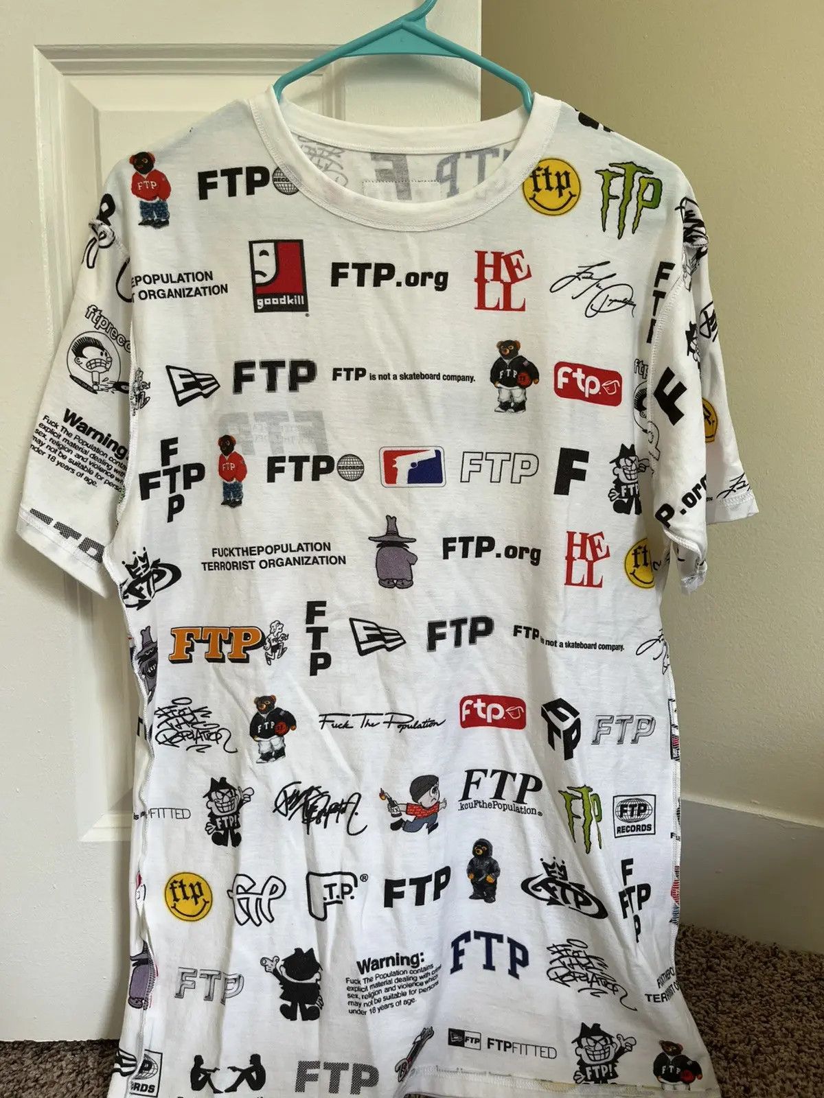 Fuck The Population 13 Year Archive Tee Size US L / EU 52-54 / 3 - 1 Thumbnail