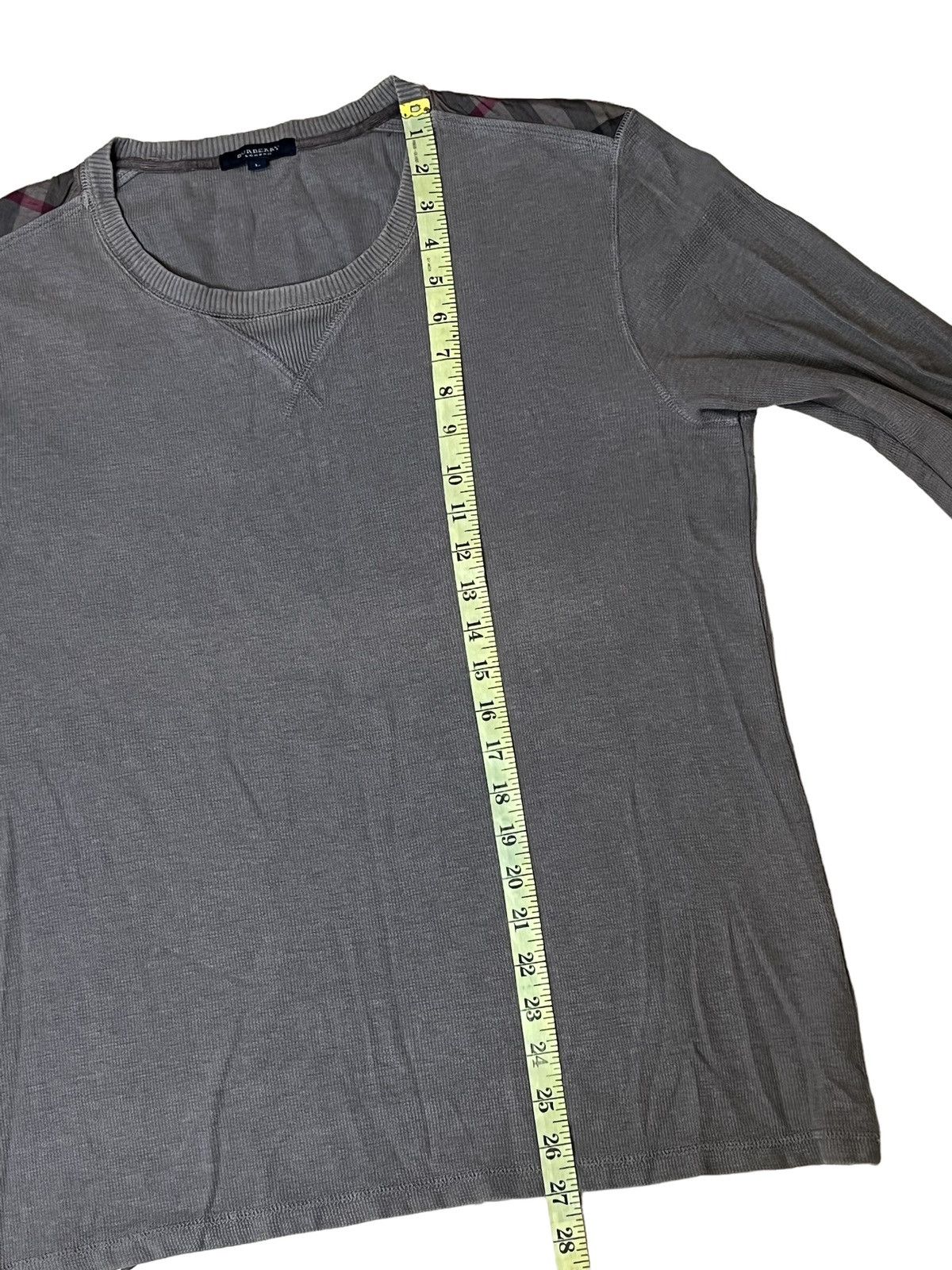 Burberry BURBERRY LONDON SHOULDER NOVACHECK LONGSLEEVE SHIRT Size US L / EU 52-54 / 3 - 9 Thumbnail