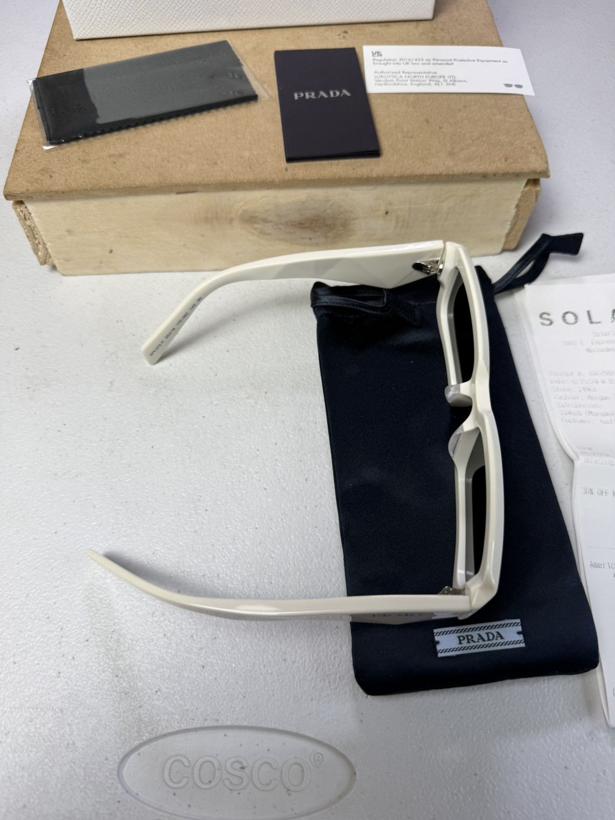 Prada $391 Prada Symbole Pillow Sunglasses | Saks Fifth Avenue Size ONE SIZE - 8 Thumbnail
