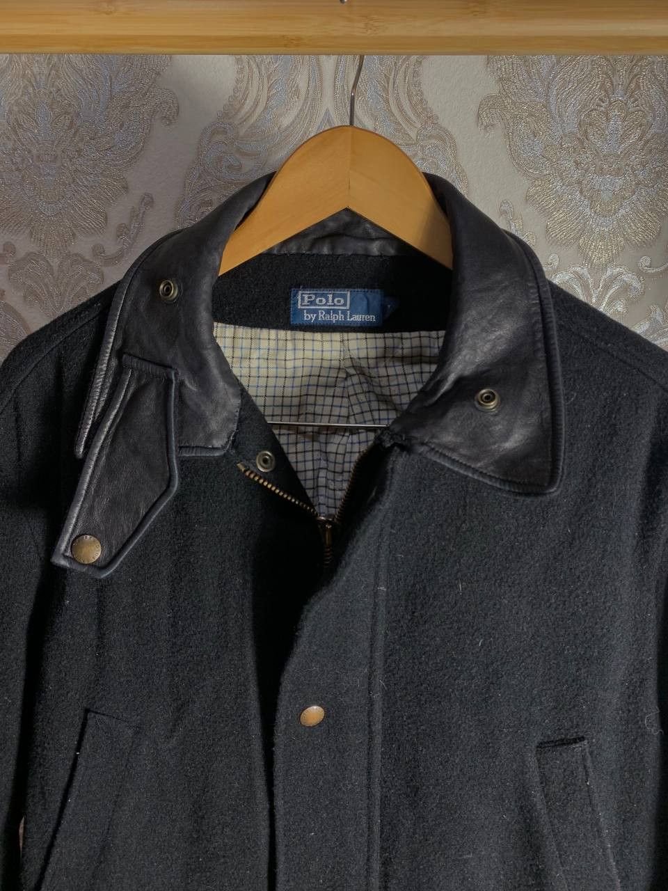 Polo Ralph Lauren Vintage Polo Ralph Lauren Wool Coat Retro Jacket Retro Size US L / EU 52-54 / 3 - 3 Thumbnail