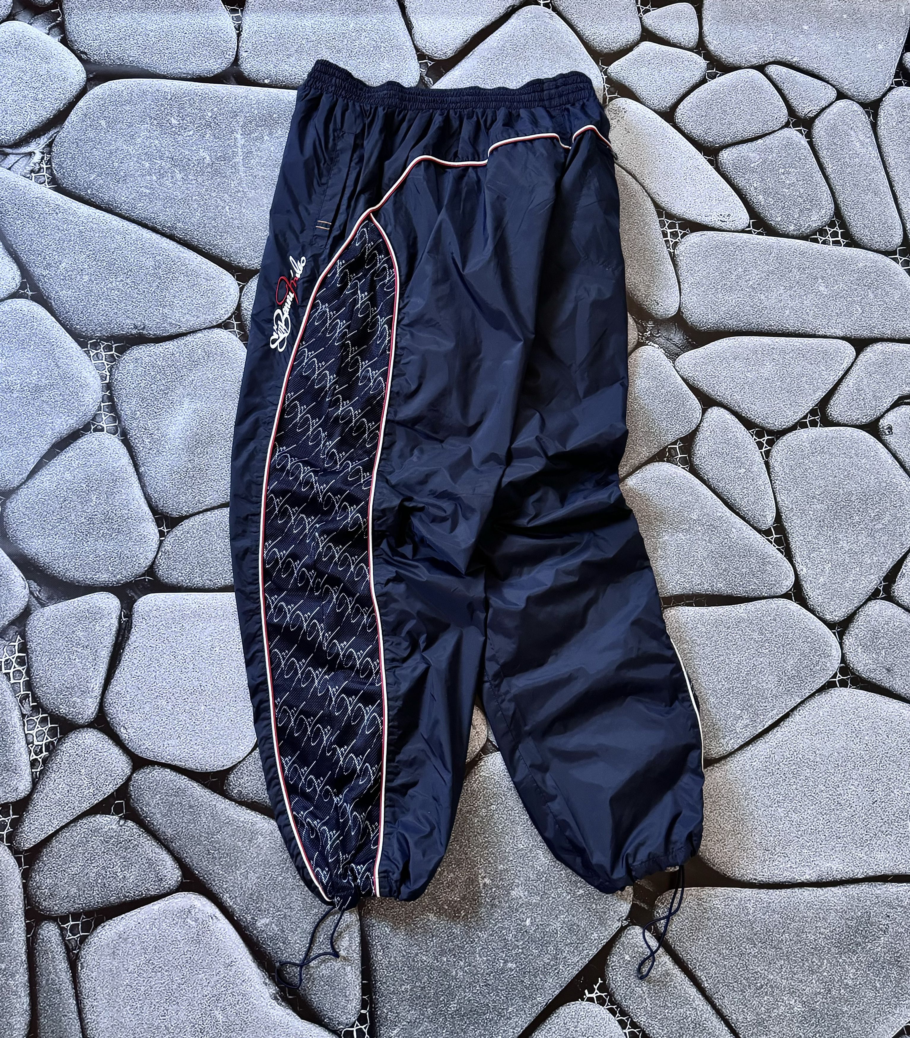 RARE SIR BENNI MILES NEW YORK TRACK PANTS BAGGY RAP