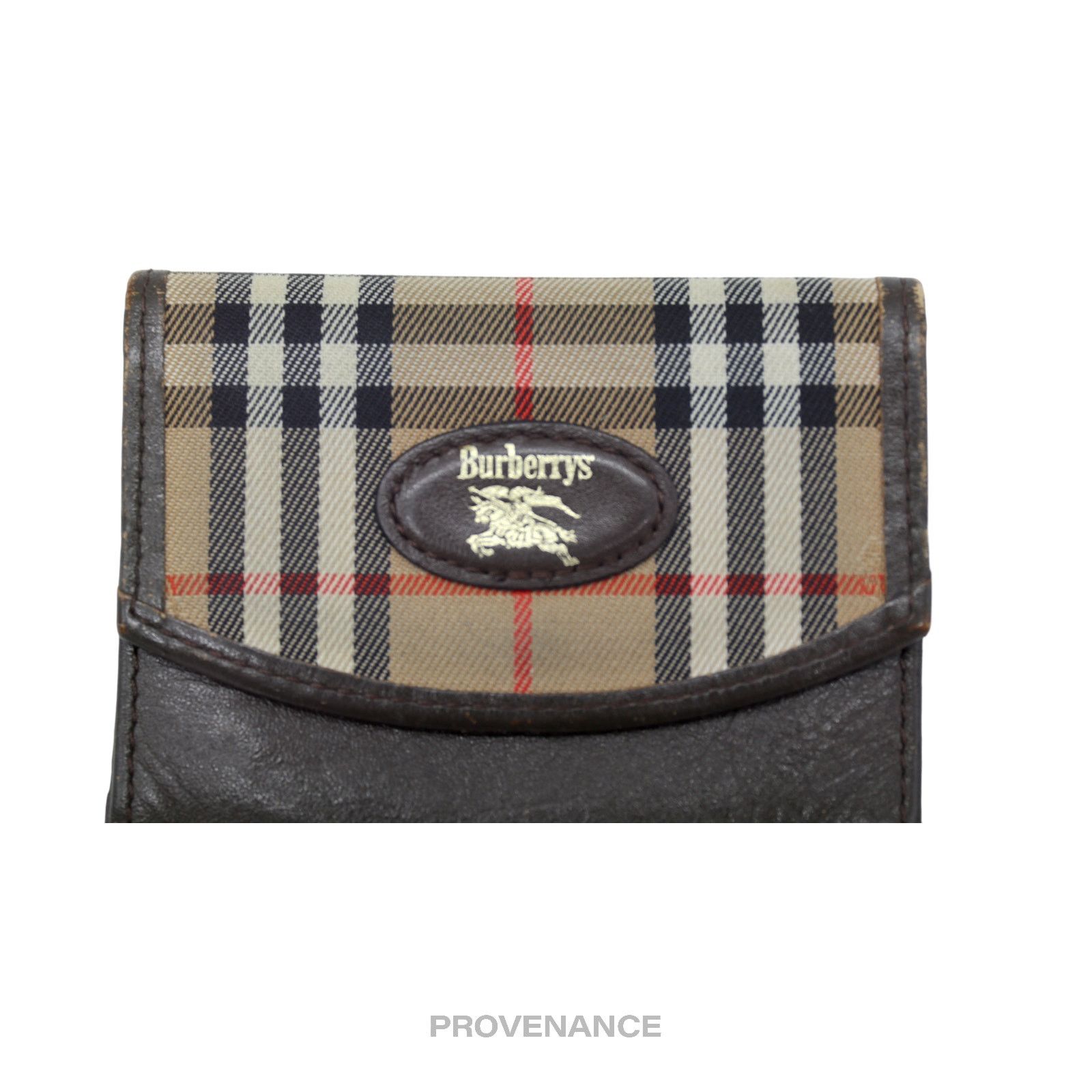 Burberry 🔴 Burberry Snap Coin Wallet - Nova Check Size ONE SIZE - 5 Thumbnail