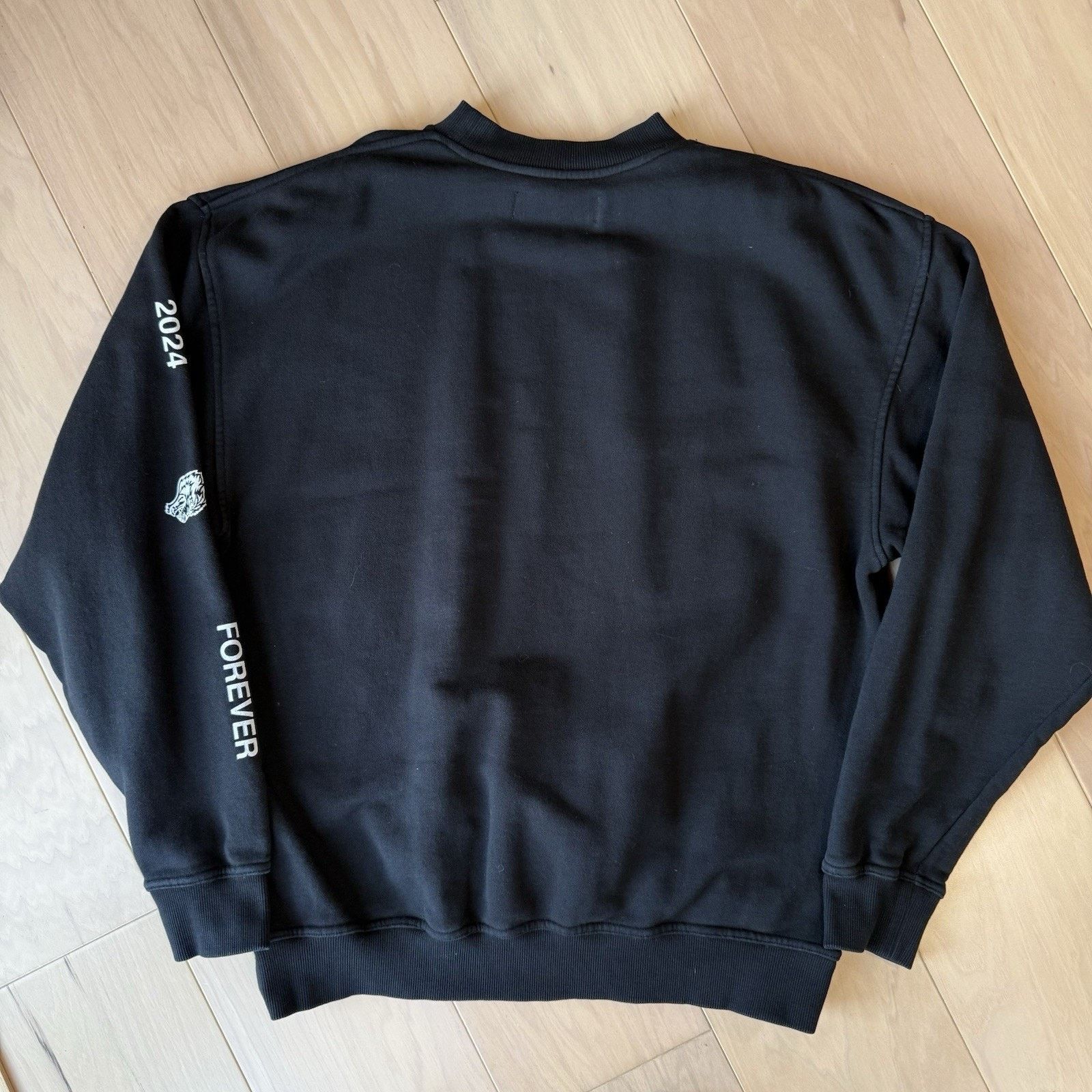 Darc Sport Darc Sport Wolves Club Sweatshirt M Black Fleece Pullover Size US M / EU 48-50 / 2 - 9 Thumbnail