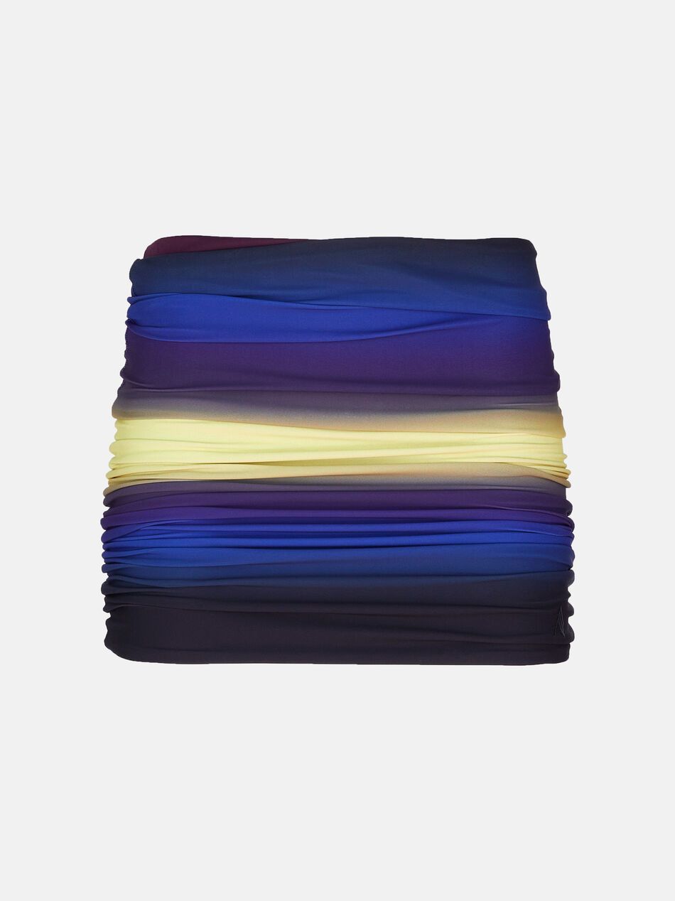 The Attico o1mle0525 Mini Skirt in Multicolor Size 24" / US 00 / IT 34 - 1 Thumbnail