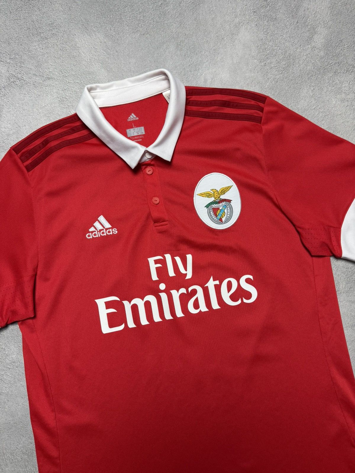 Adidas Benfica 2017 2018 Home Shirt Jersey Adidas #66 Ruben Dias Size US L / EU 52-54 / 3 - 3 Thumbnail