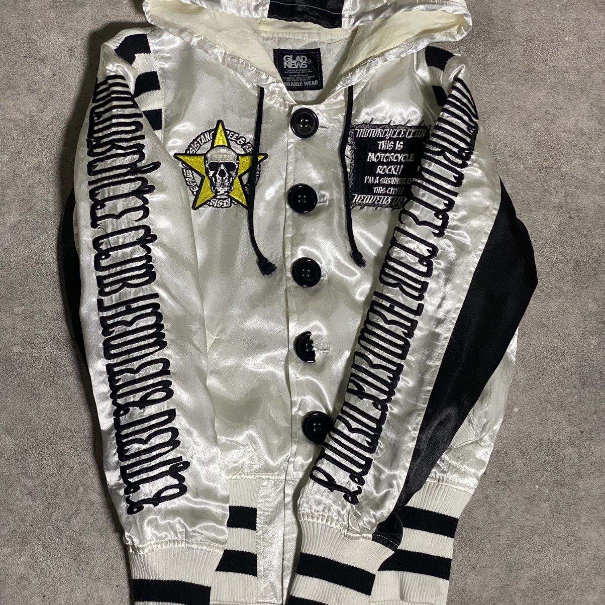 Hysteric Glamour Glad News Vintage Skull Motorcycle Club Size US S / EU 44-46 / 1 - 5 Thumbnail