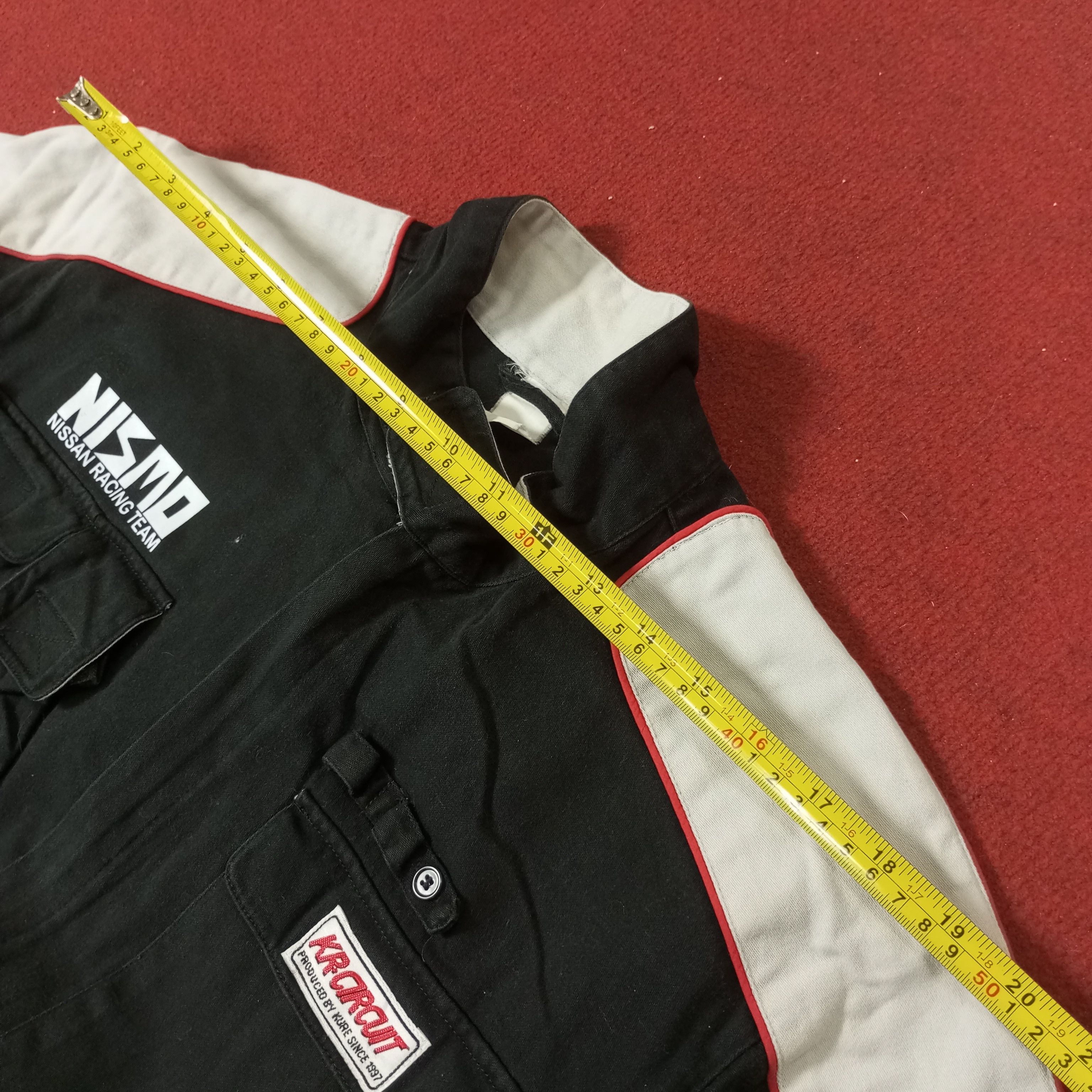 Japanese Brand × Vintage Nismo Nissan Racing Team Workwear Custom Art Coverall Jacket Size US M / EU 48-50 / 2 - 13 Thumbnail