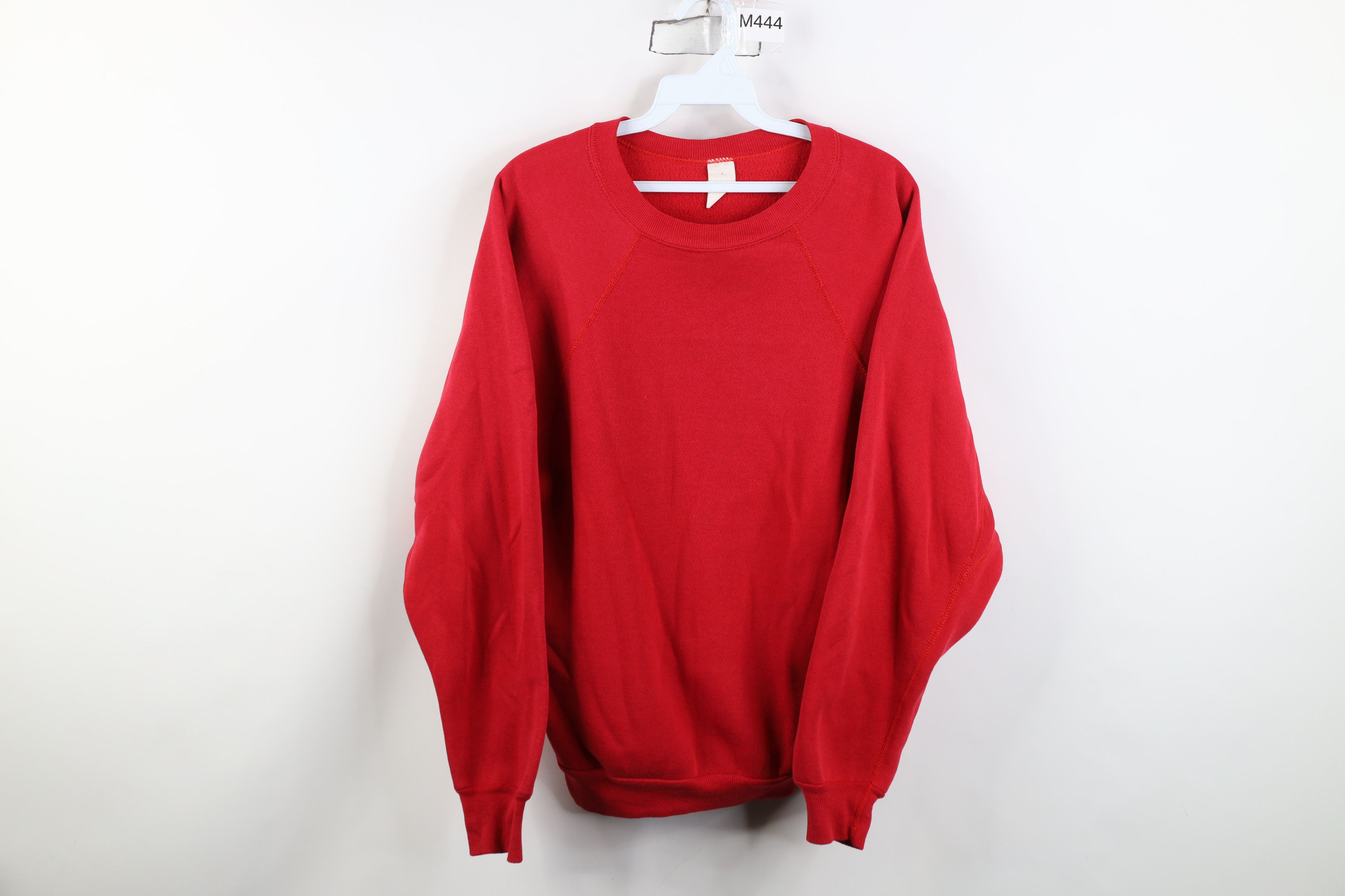 Vintage Vintage 70s Streetwear Gusset Crewneck Sweatshirt Red USA Size US S / EU 44-46 / 1 - 1 Thumbnail