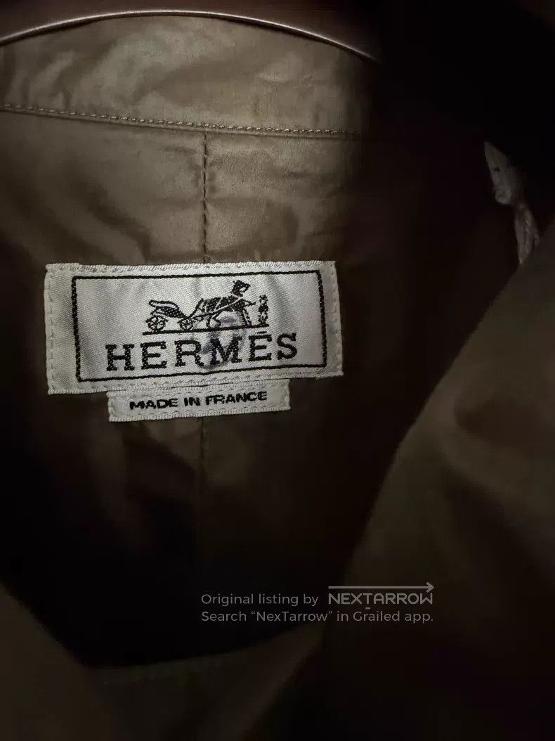 Hermes Hermes size 38 Spring/Summer Men's Fashion Shirt Jacket Size US XS / EU 42 / 0 - 3 Thumbnail