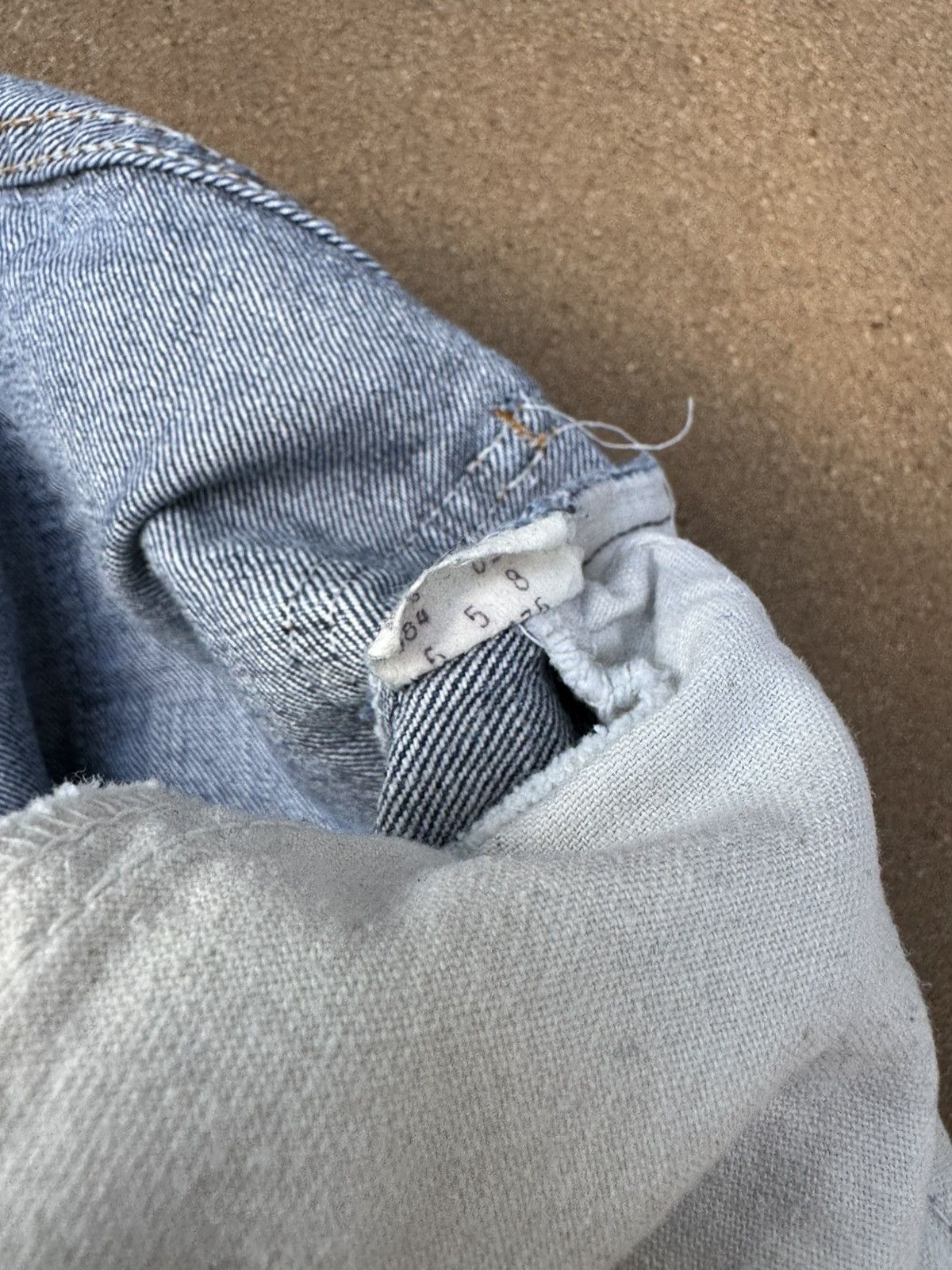 Levi's Vtg 70’s Levi’s 684 Orange Tab Bellbottom Flare Jeans 36x28 Size US 36 / EU 52 - 6 Thumbnail
