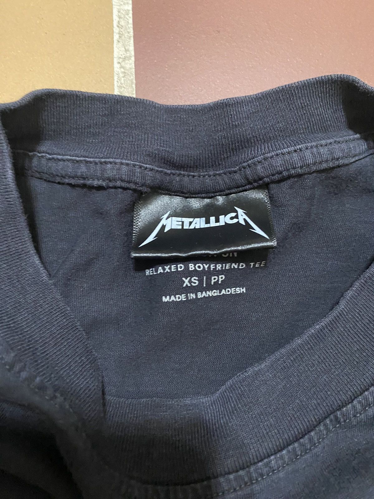 Band Tees Vintage Metallica Band T-Shirt xs Size US XS / EU 42 / 0 - 5 Thumbnail