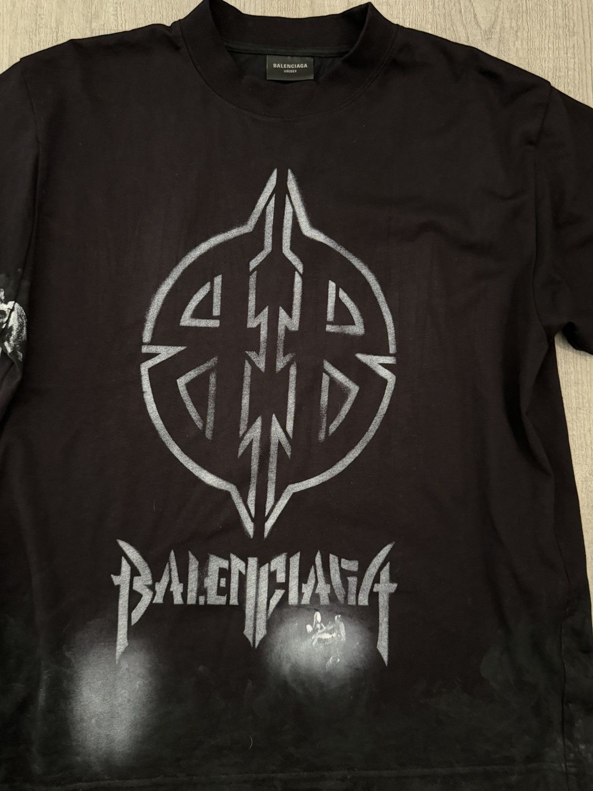 Balenciaga Balenciaga metal BB dyed tee Size US L / EU 52-54 / 3 - 2 Thumbnail