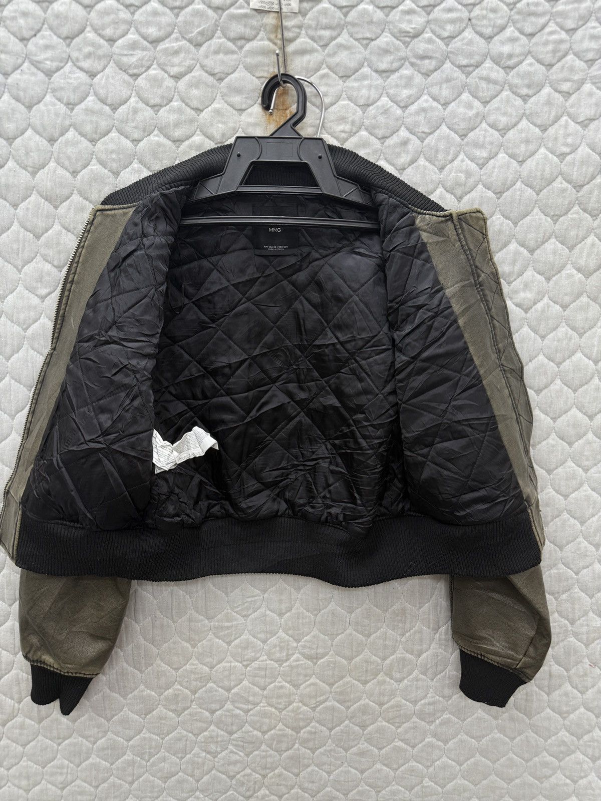 Mango 🔥🔥🔥ARCHIVE MNG MANGO LEATHER JACKET Size XS / US 0-2 / IT 36-38 - 7 Thumbnail