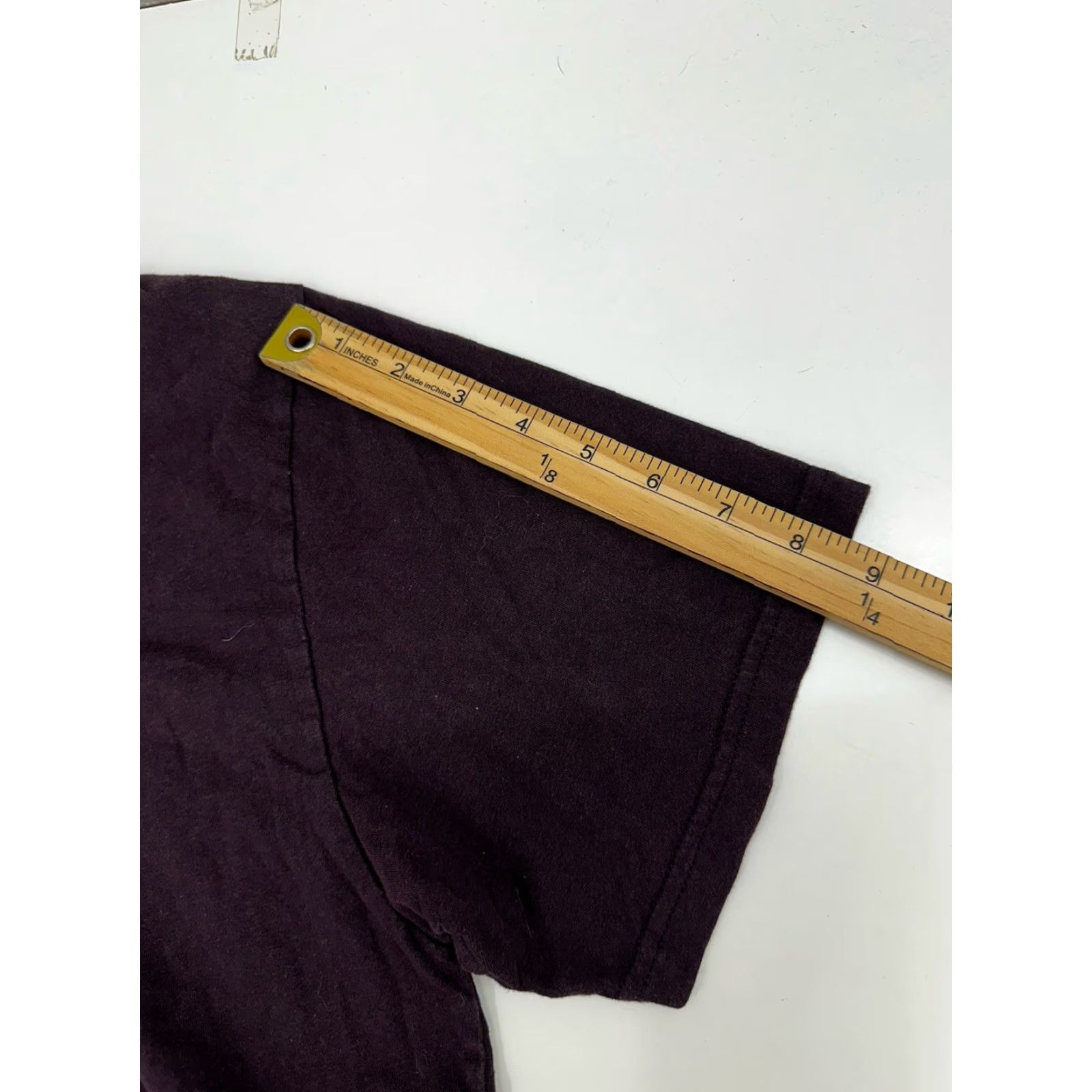 Nautica Nautica Jeans Company Mens T-Shirt Purple Short Sleeve Textured Logo Size L - Regular Fit, Cotton, Round Neck, Casual Shirt, Men Size US L / EU 52-54 / 3 - 7 Thumbnail