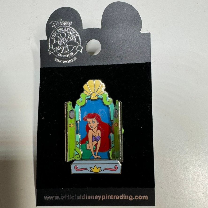 Disney Disney Ariel Hinged Door Pin Little Mermaid 2002 LE Official Size ONE SIZE - 4 Thumbnail