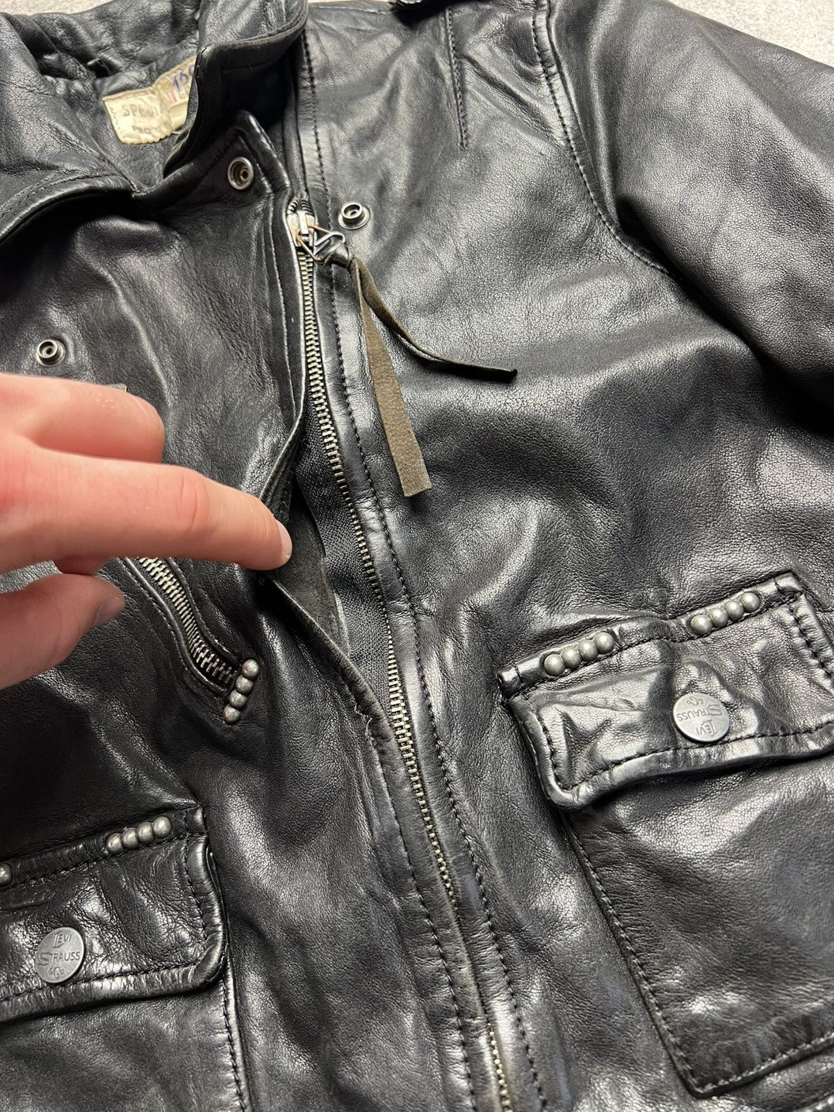 Levi's Levi’s special edition vintage studded biker leather jacket Size S / US 4 / IT 40 - 6 Thumbnail