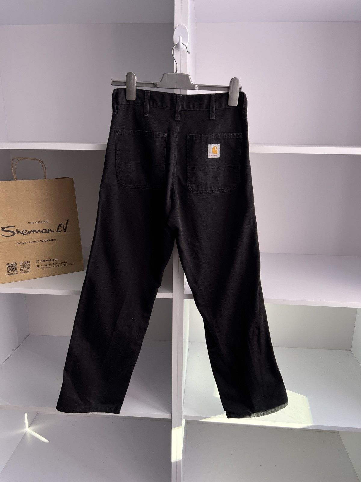 Carhartt × Vintage Vintage Carhartt Black Street wear pants Size US 28 / EU 44 - 10 Thumbnail