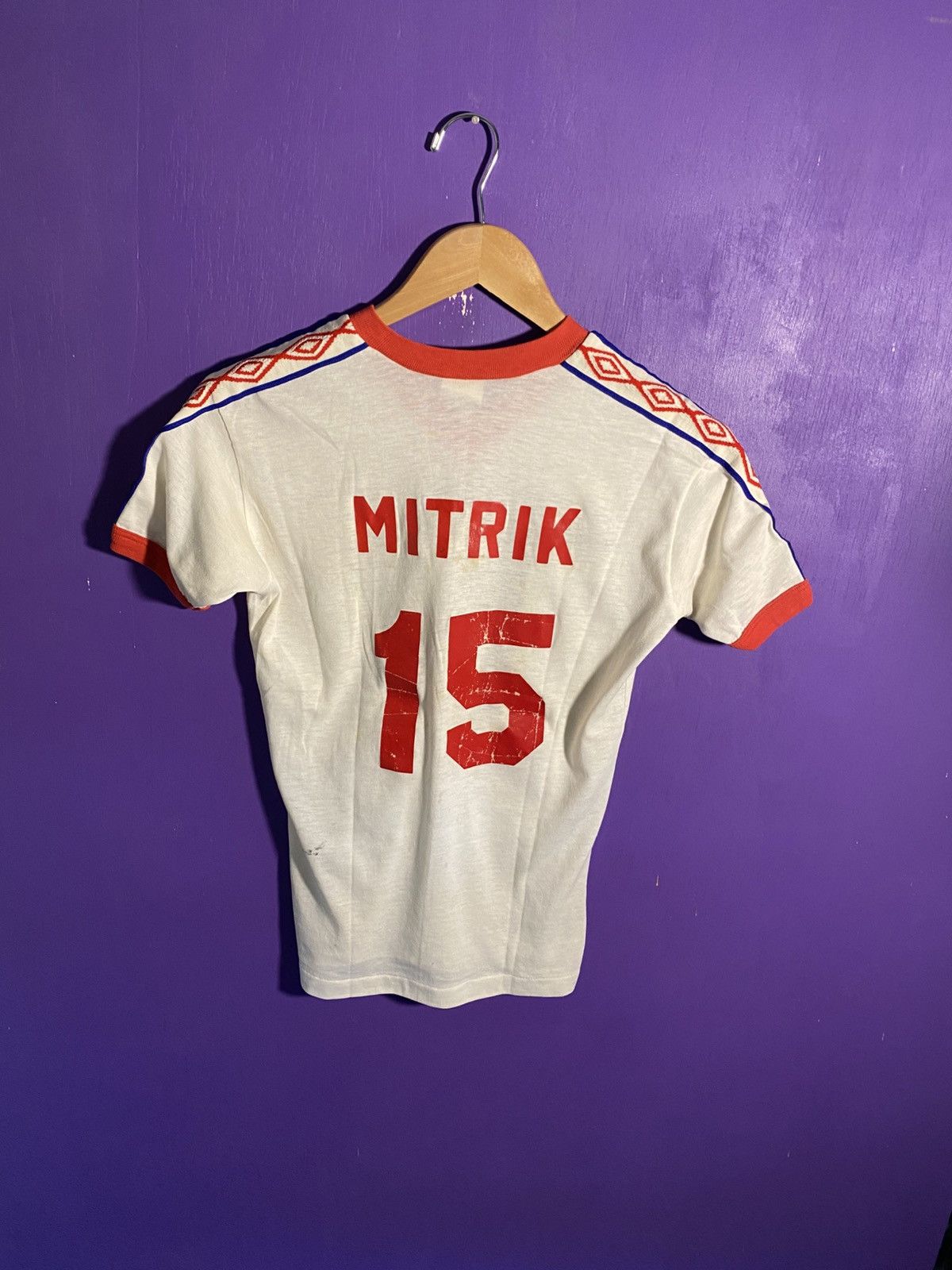 Umbro × Vintage Vintage 80s Umbro The mighty titans jersey shirt Size US S / EU 44-46 / 1 - 2 Thumbnail