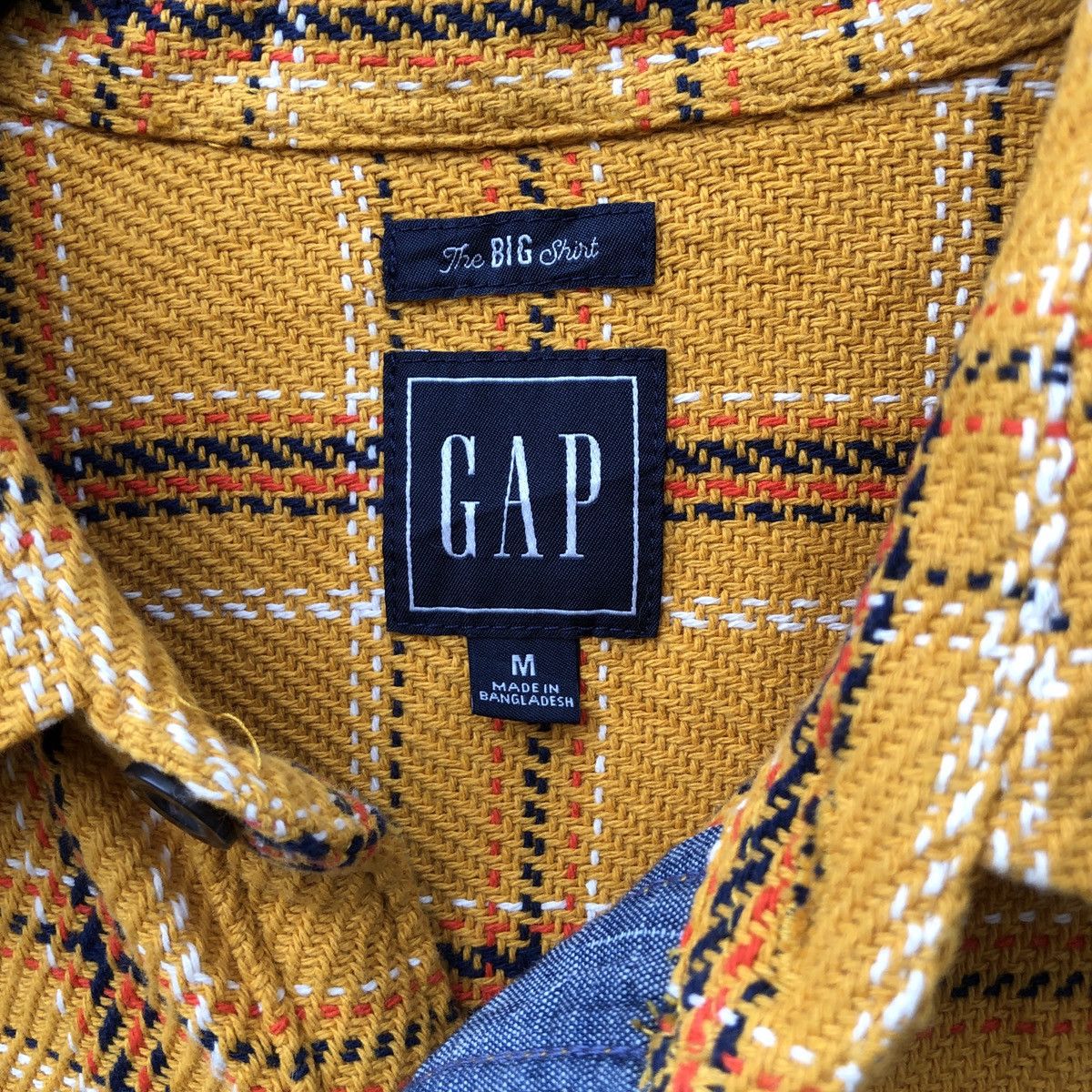Gap GAP THE BIG SHIRT L/S TWILL SHIRT JACKET OUTER Size US M / EU 48-50 / 2 - 5 Thumbnail