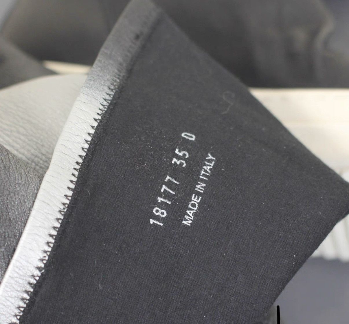 Rick Owens Rick Owens Mainline Lambskin Gradient Silver Goddess Boots Size US 5 / IT 35 - 7 Thumbnail