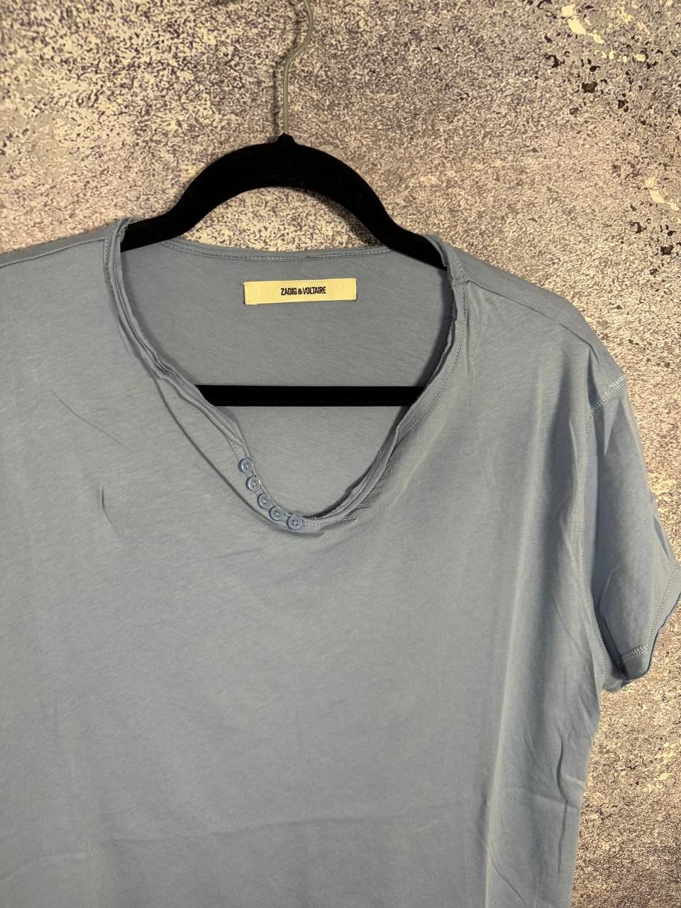 Zadig & Voltaire Zadig & Voltaire V Neck T-Shirt Medium Oldmoney Size US M / EU 48-50 / 2 - 4 Thumbnail