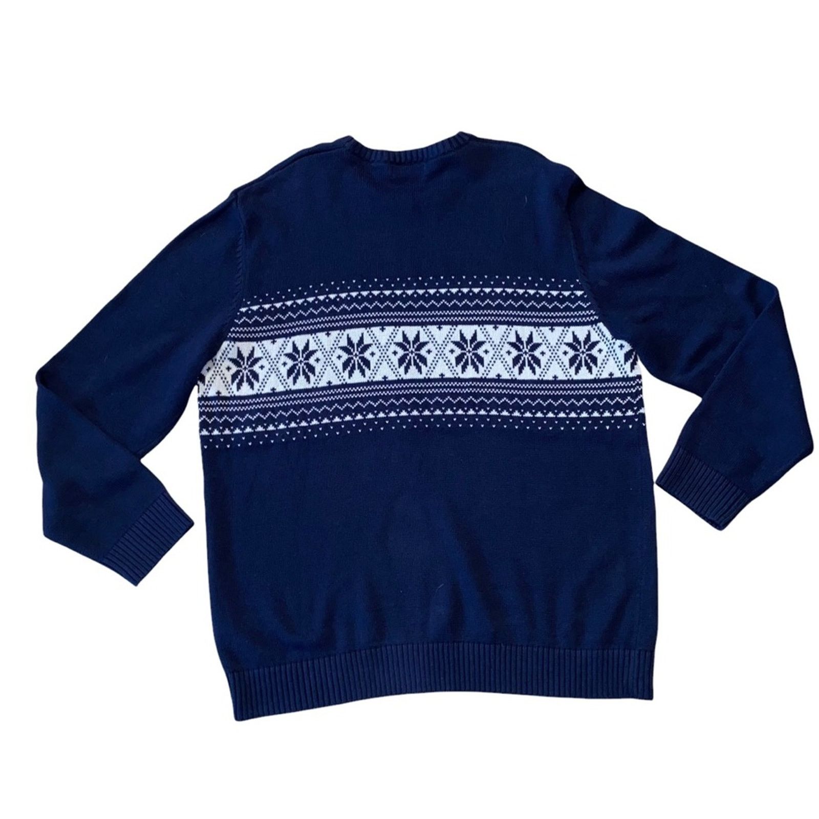 Nautica Nautica Pullover Crewneck Chunky Grandpa Dad Sweater sz XXL Size US XXL / EU 58 / 5 - 2 Thumbnail