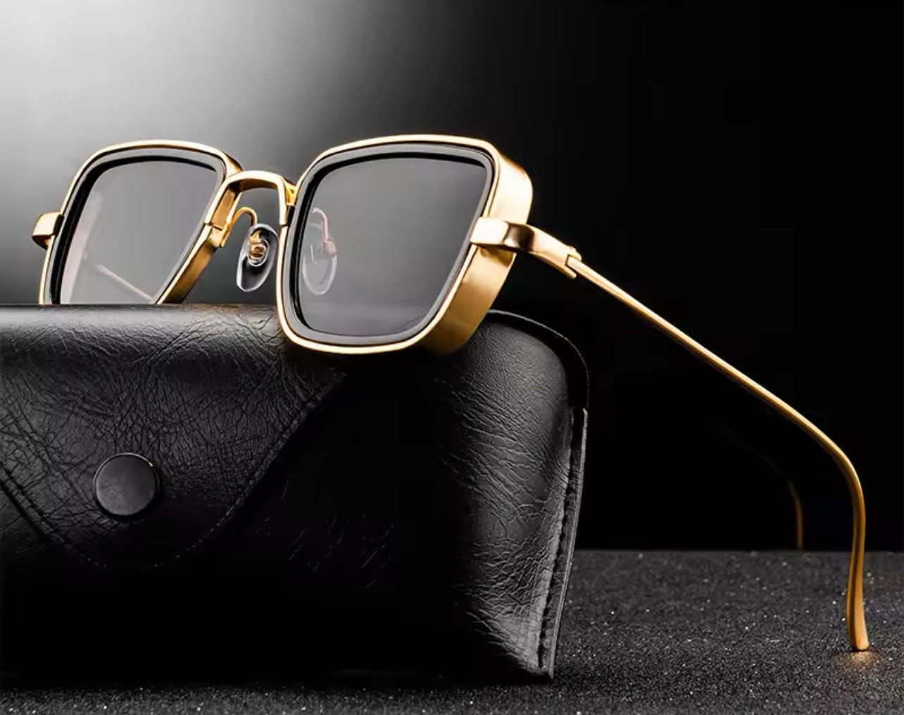 Electric Visual × Vintage Vintage steampunk sunglasses Size ONE SIZE - 1 Thumbnail