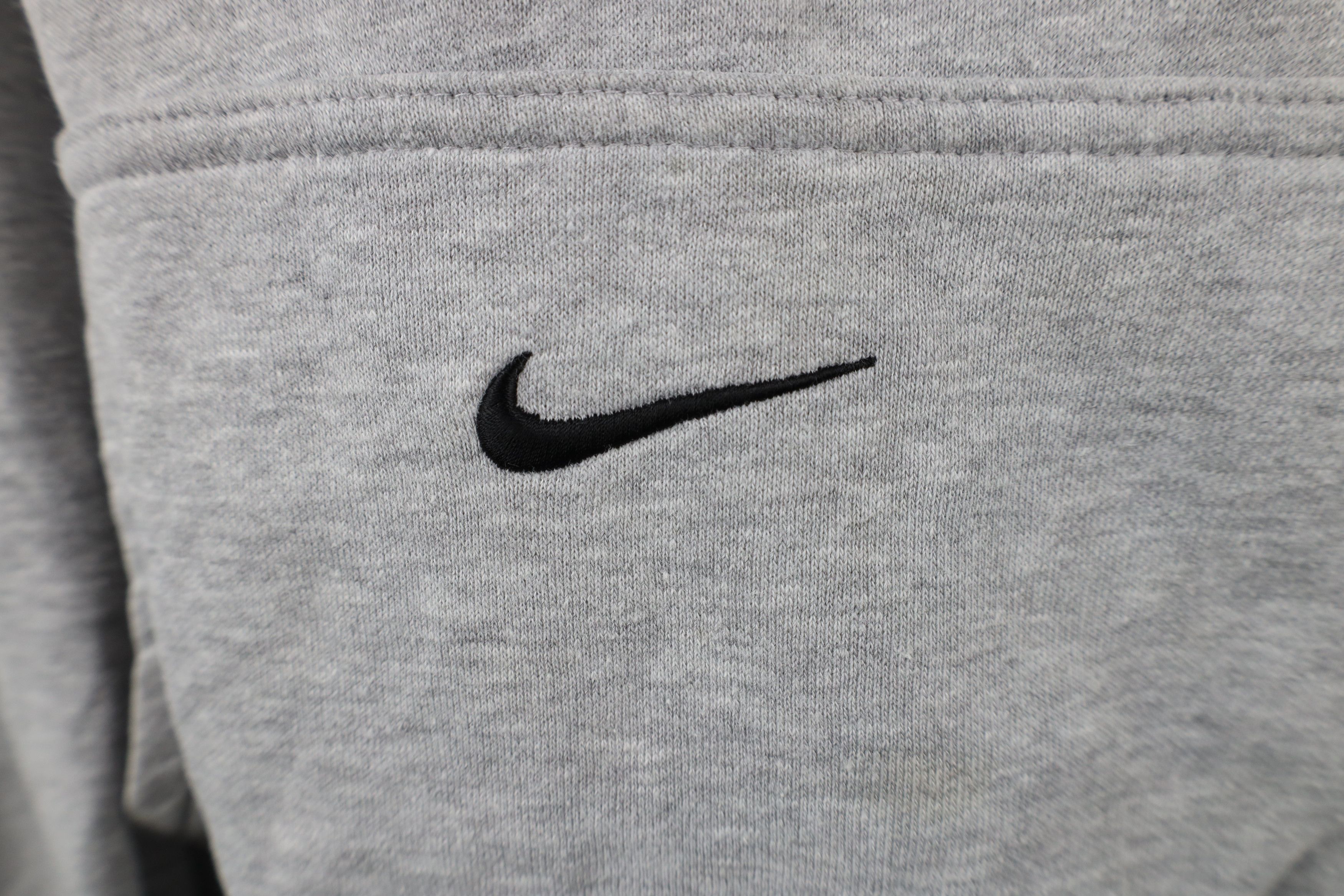 Nike × Vintage Vintage Y2K Nike Scott Center Swoosh Hoodie Sweatshirt Gray Size US L / EU 52-54 / 3 - 5 Thumbnail