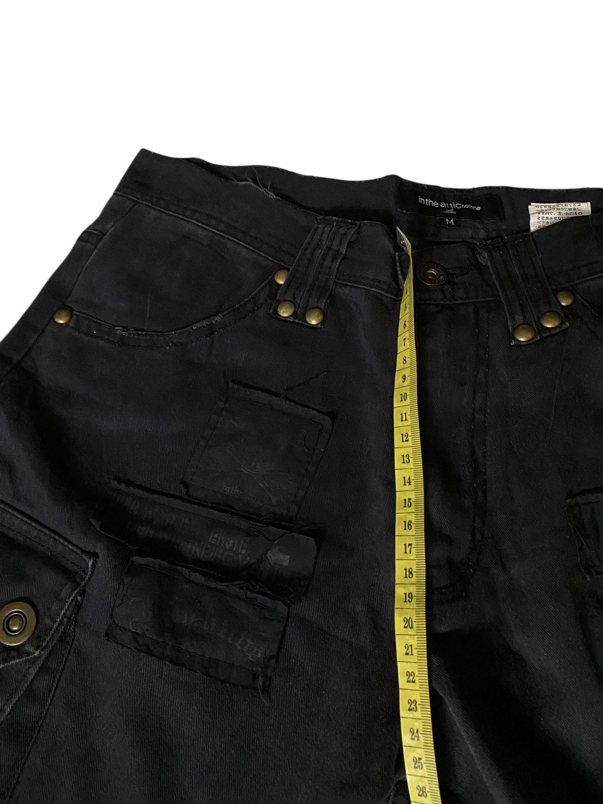 14th Addiction 2000's In The Attic Grunge 3D Gasmask Shorts Size US 29 - 8 Thumbnail